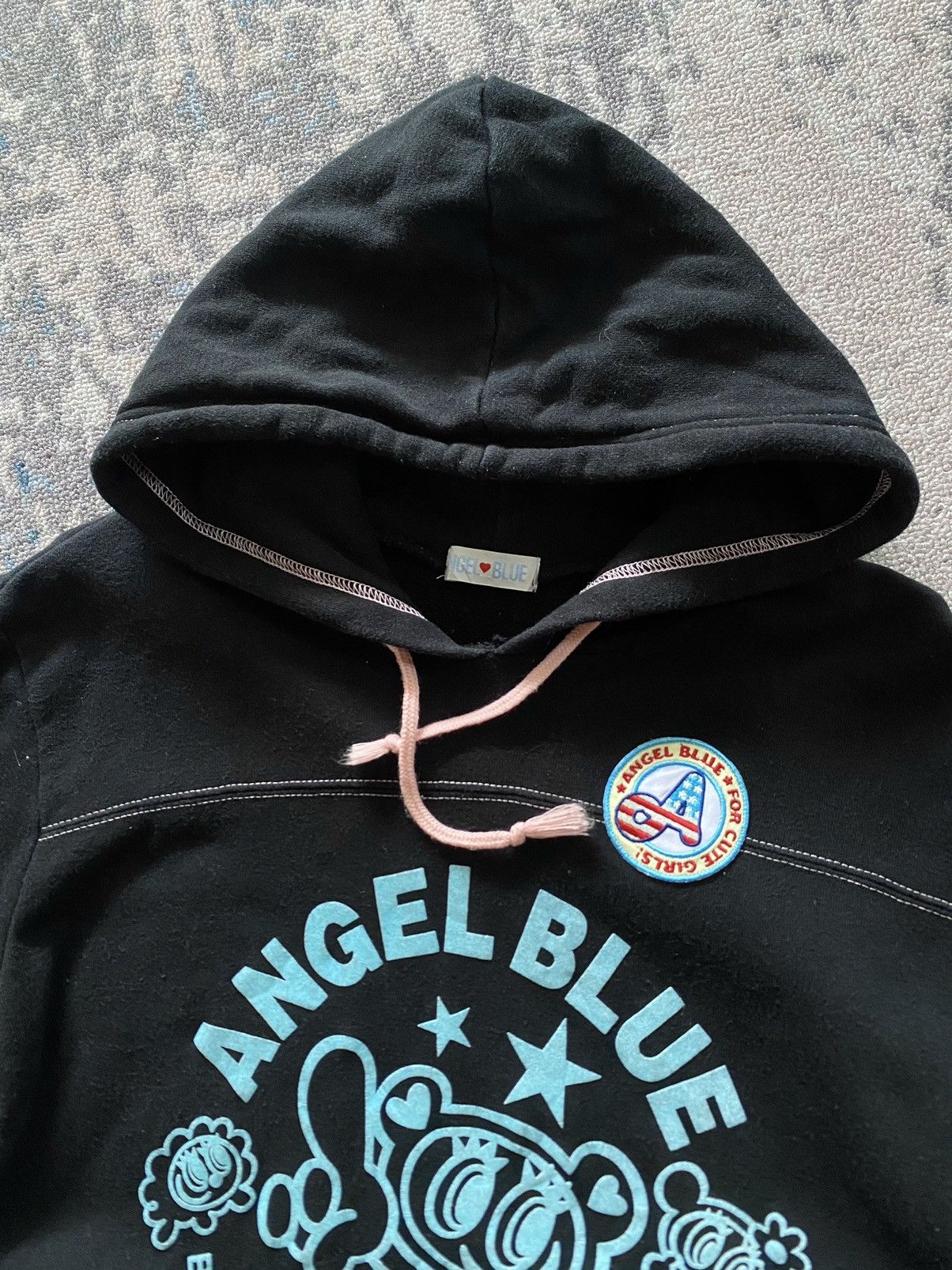 Angel Blue 2000s Japanes Angle Blue Hoodie Size US L / EU 52-54 / 3 - 4 Thumbnail