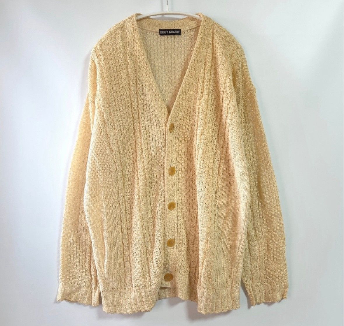 Issey Miyake Issey miyake men 1994ss linen knit Size US M / EU 48-50 / 2 - 1 Thumbnail