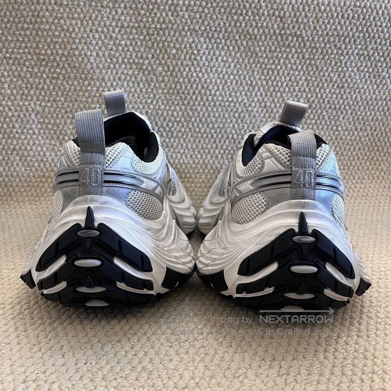 Balenciaga balenciaga 10xl gray low-top dad shoes. Size US 10 / EU 43 - 4 Thumbnail
