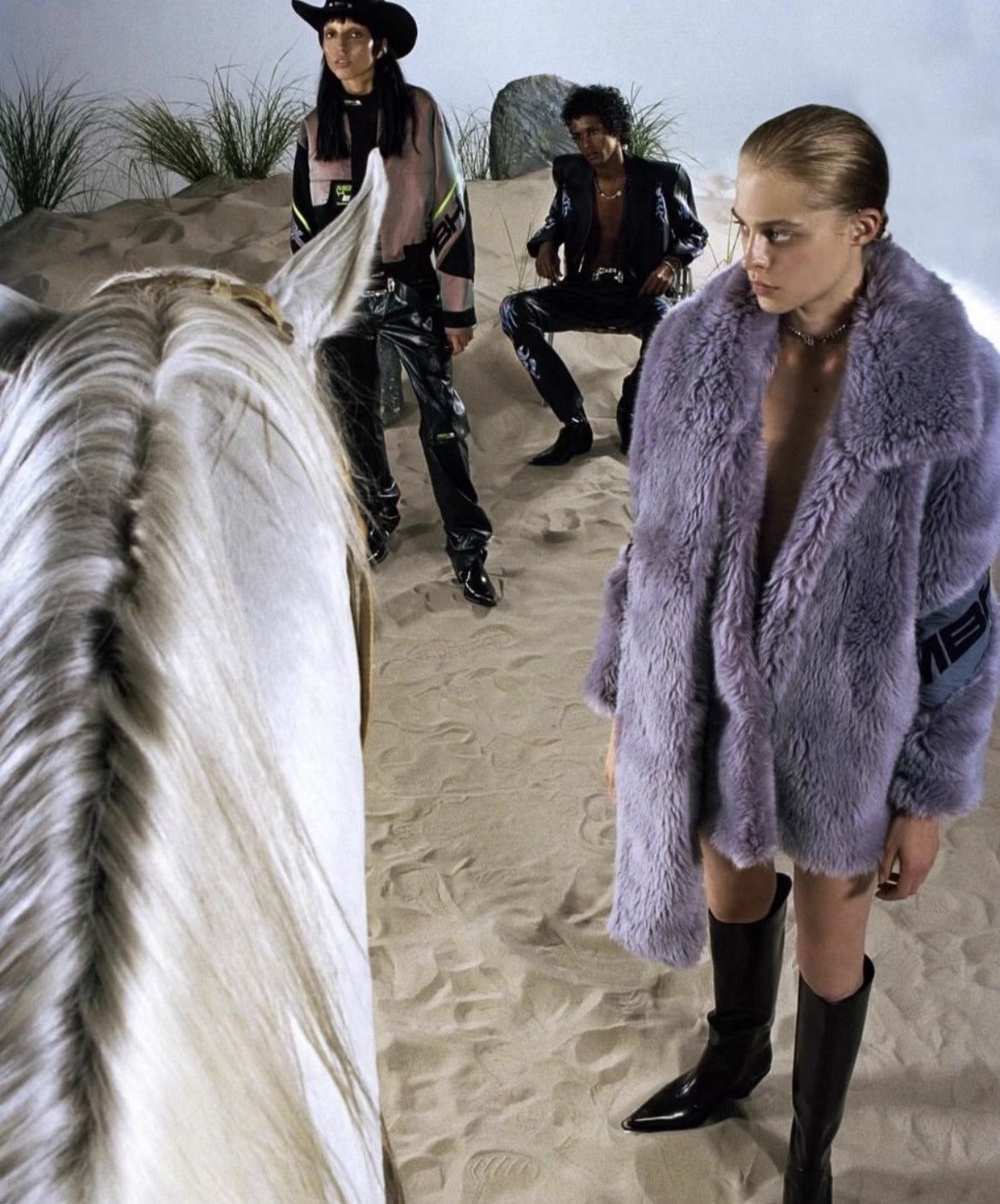 Misbhv MISBHV 19FW Midnight Cowboy Runway Faux Fur Size US S / EU 44-46 / 1 - 5 Thumbnail