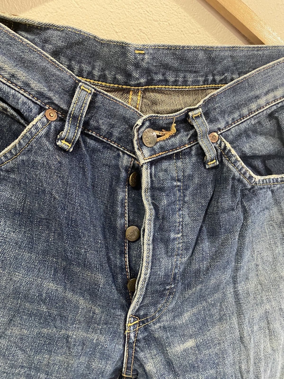 Lee Lee Riders Sanforized Half Selvedge Denim Size US 31 - 4 Thumbnail