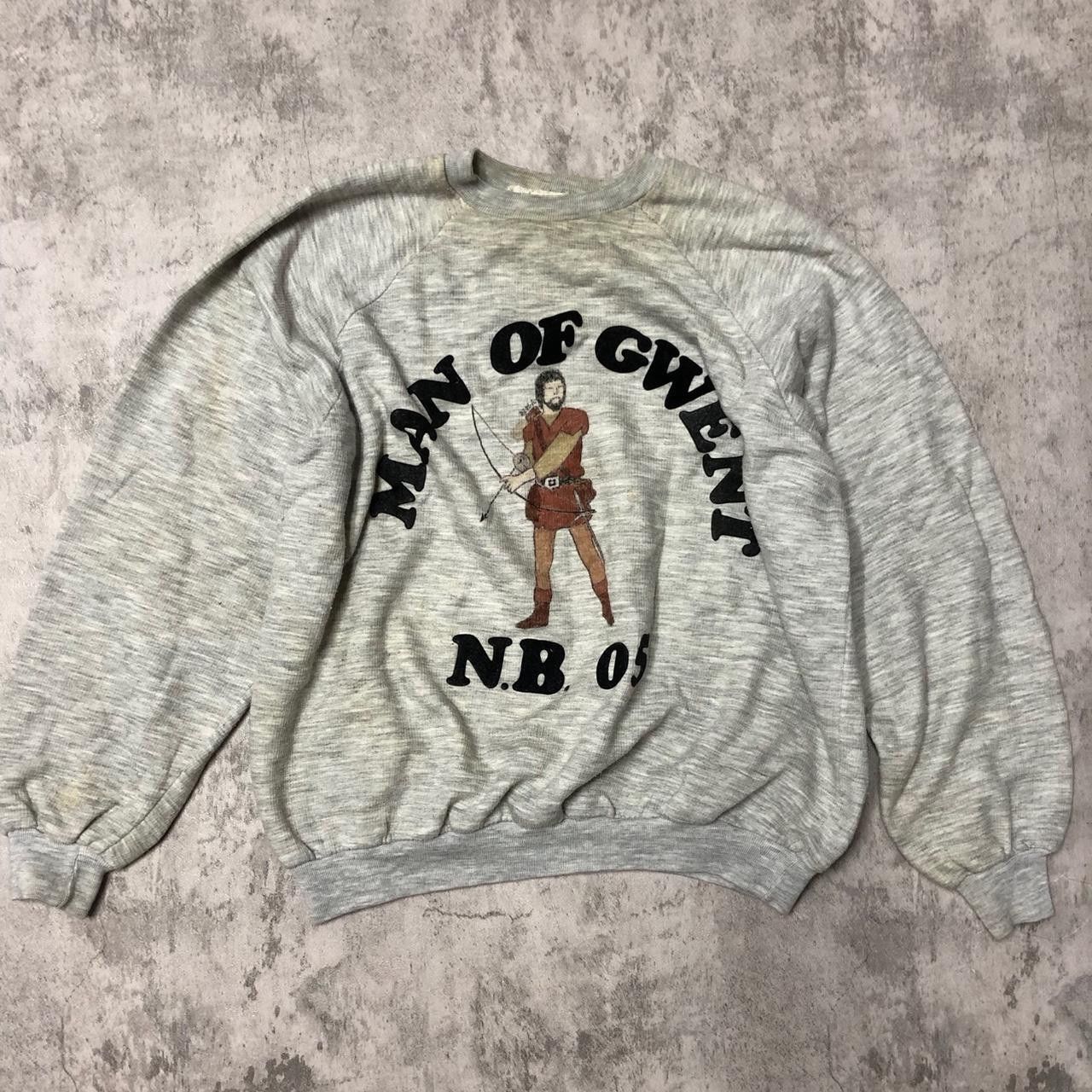 Other Grey and black vintage Lazer sweatshirt Size US S / EU 44-46 / 1 - 1 Thumbnail