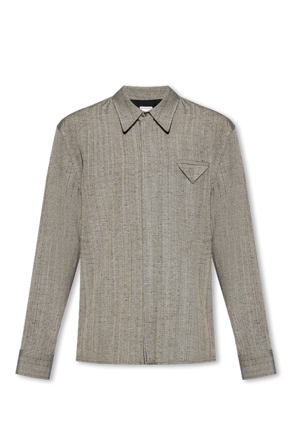 o1lf3ng10825 Viscose And Silk Shirt in Multicolor
