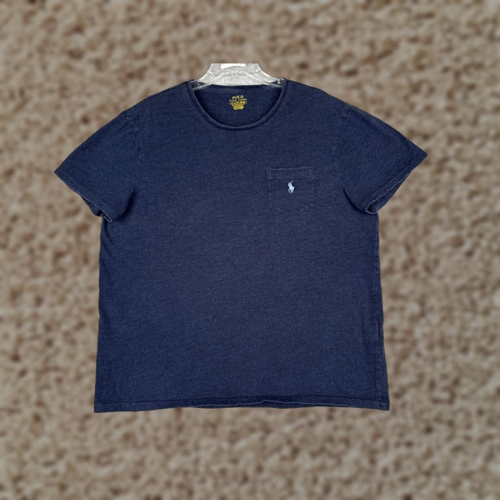 Ralph Lauren Polo Ralph Lauren Shirt Adult XL Blue Short Sleeve Cotton Slim Fit Size US XL / EU 56 / 4 - 1 Thumbnail