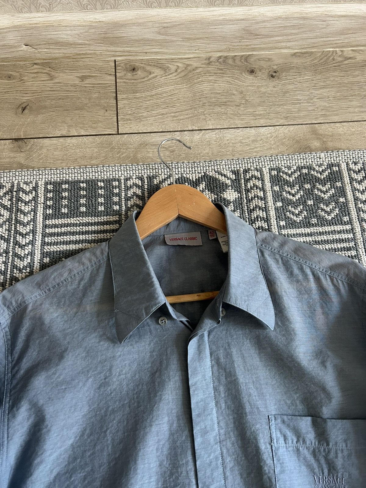 Versace Versace Classic V2 man's shirt with Logo size 40 Size US M / EU 48-50 / 2 - 5 Thumbnail