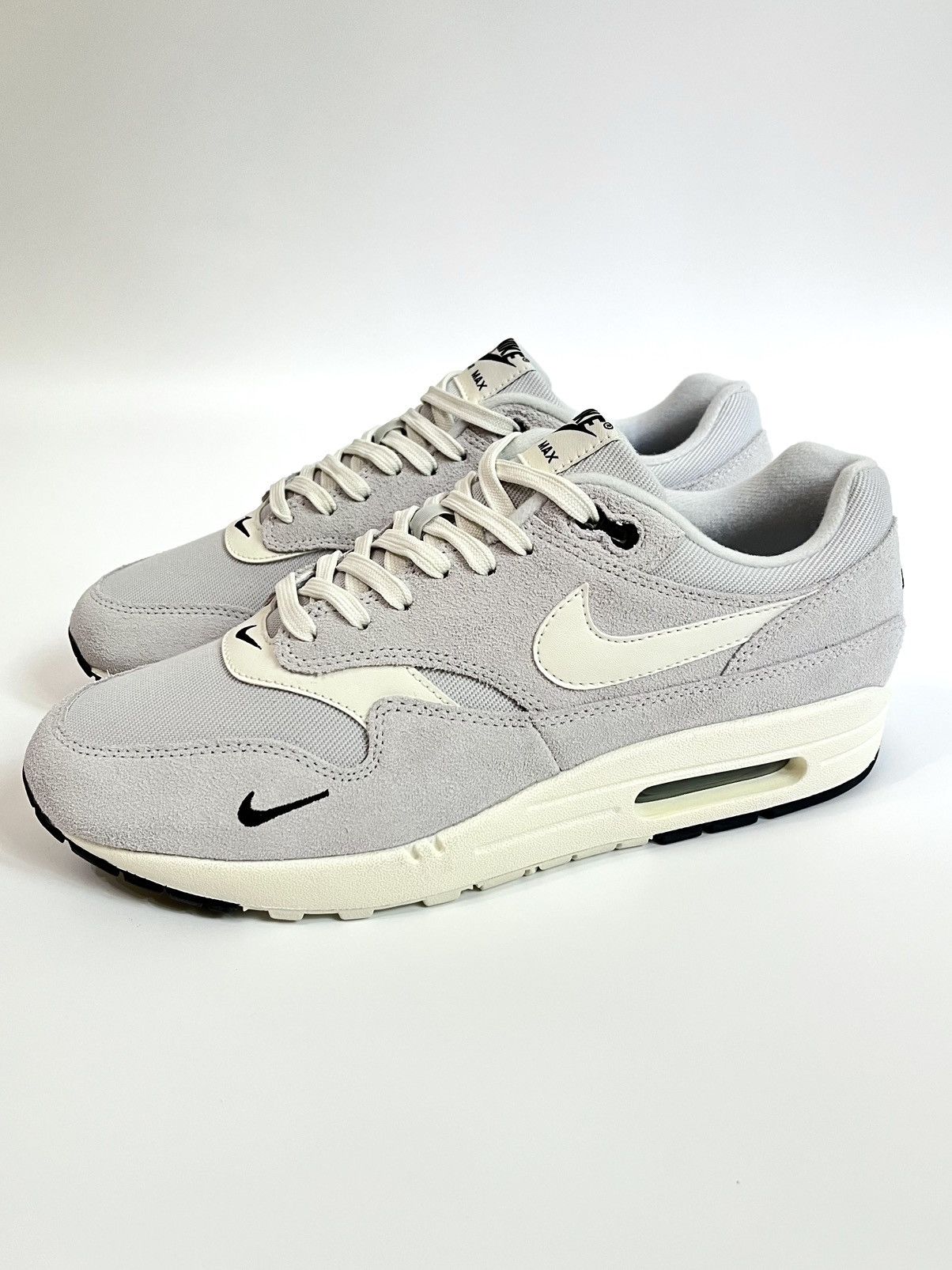 Nike Nike Air Max 1 87 Mini Swoosh “Pure Platinum” Size US 10 / EU 43 - 5 Thumbnail