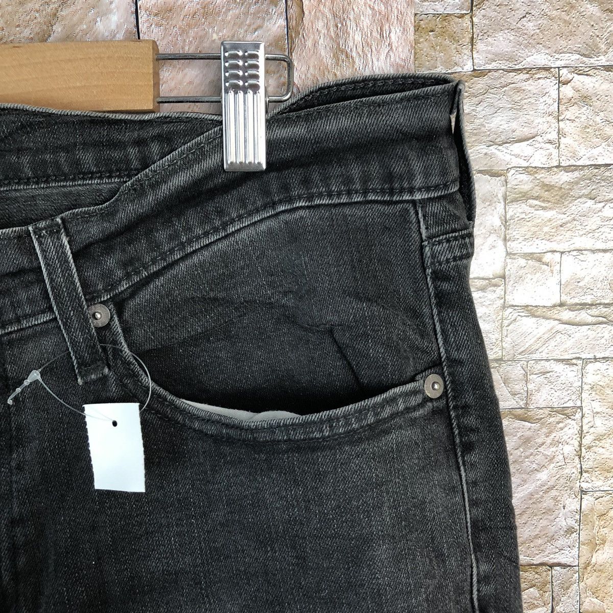 Levi's 541 Levis Black Denim jeans Pants #7567 Size US 33 - 9 Thumbnail