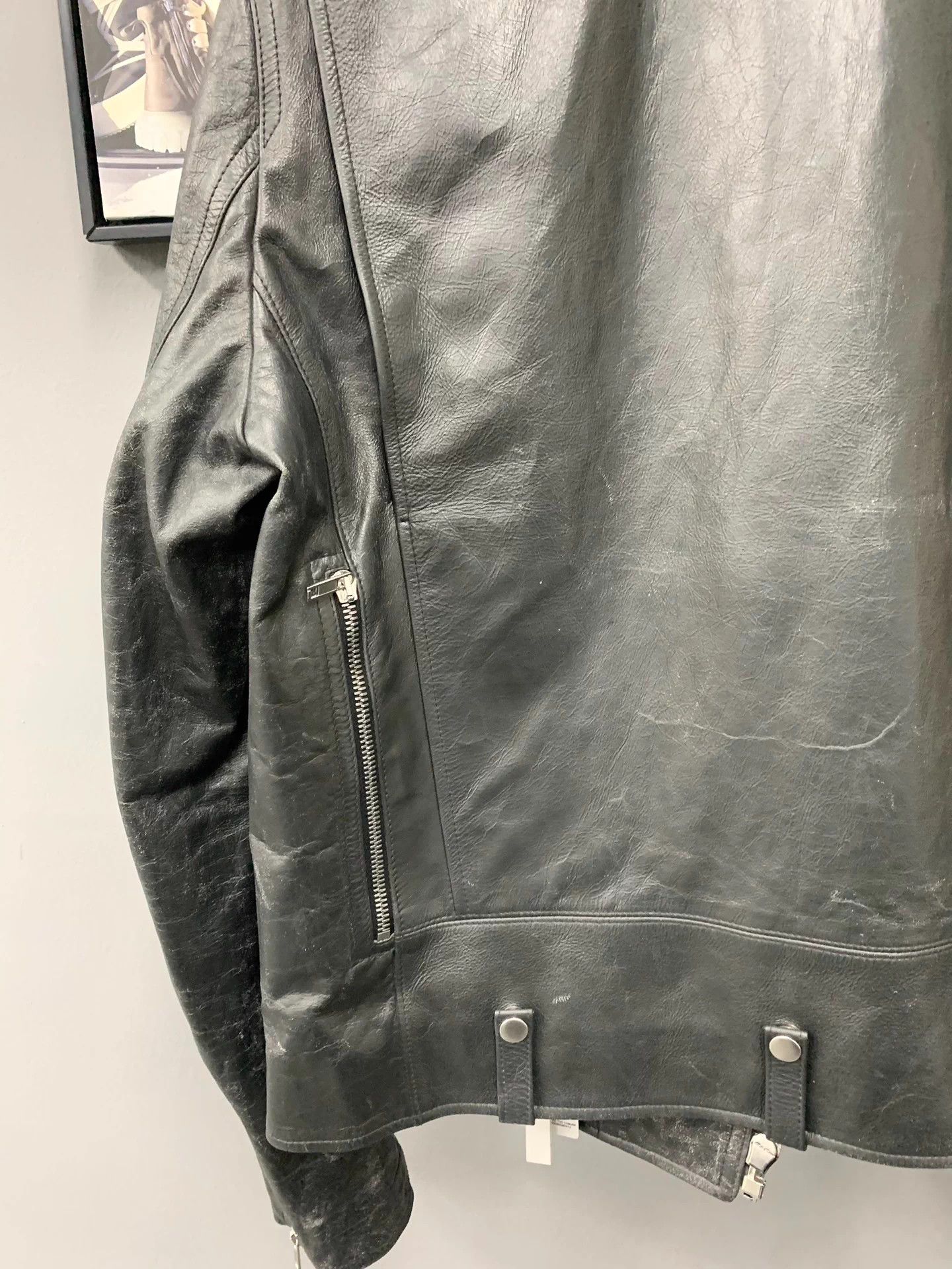 Rick Owens Rick Owens 25SS BAUHAUS STOOGES Leather Jacket 50 Size US M / EU 48-50 / 2 - 6 Thumbnail