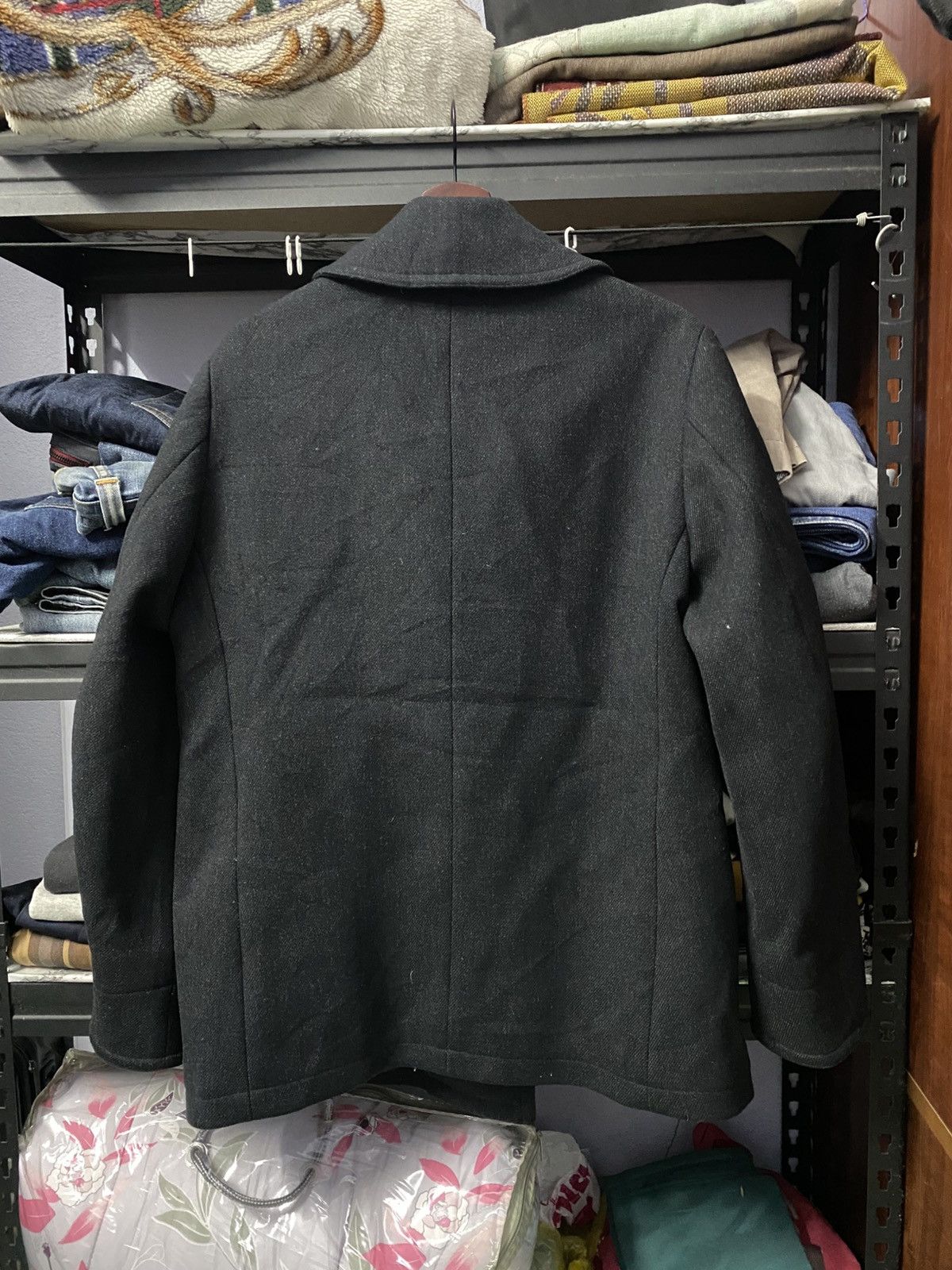 A.P.C. APC PEACOAT JACKET black France Size US S / EU 44-46 / 1 - 3 Thumbnail