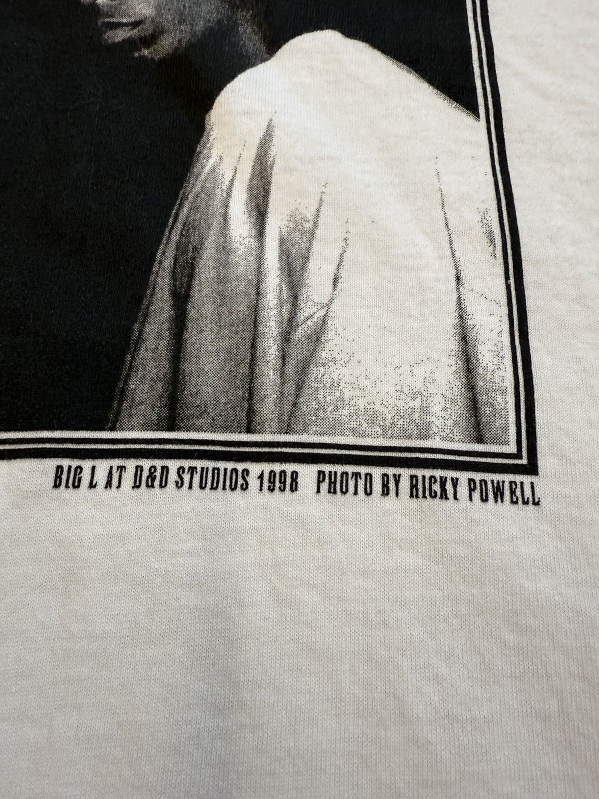 Other 1999 Vintage Big L At D&D Studios Photo By Ricky Powell Tee Size US XXL / EU 58 / 5 - 6 Thumbnail