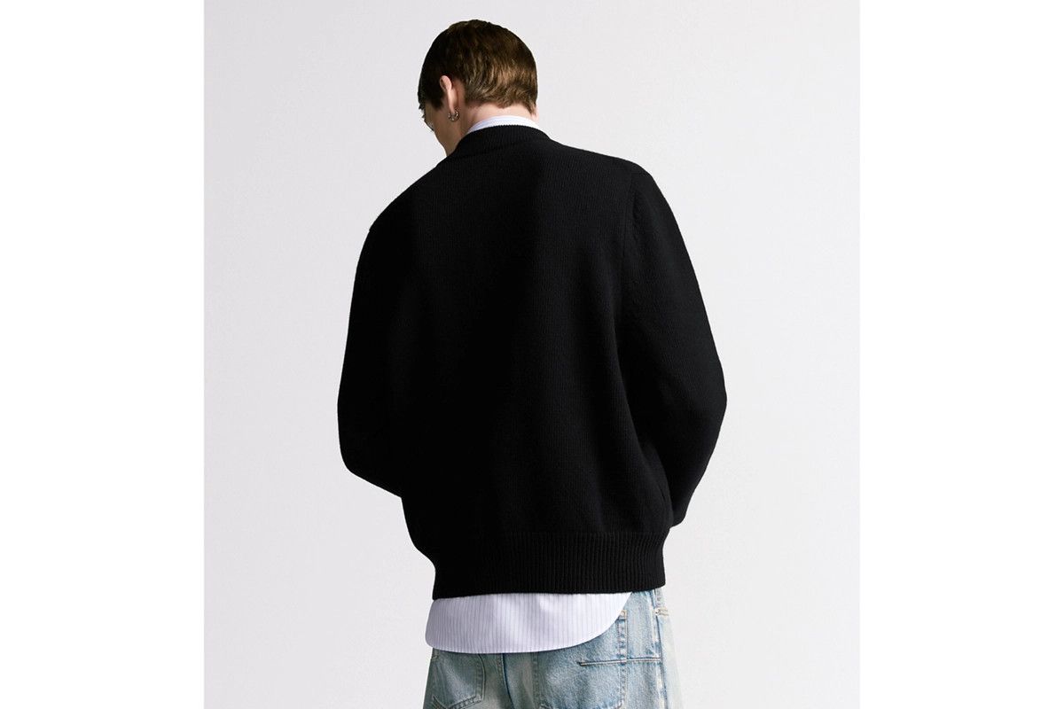 Dior o1bcso1str0326 Archives Labels Cardigan in Black Size US XL / EU 56 / 4 - 5 Thumbnail
