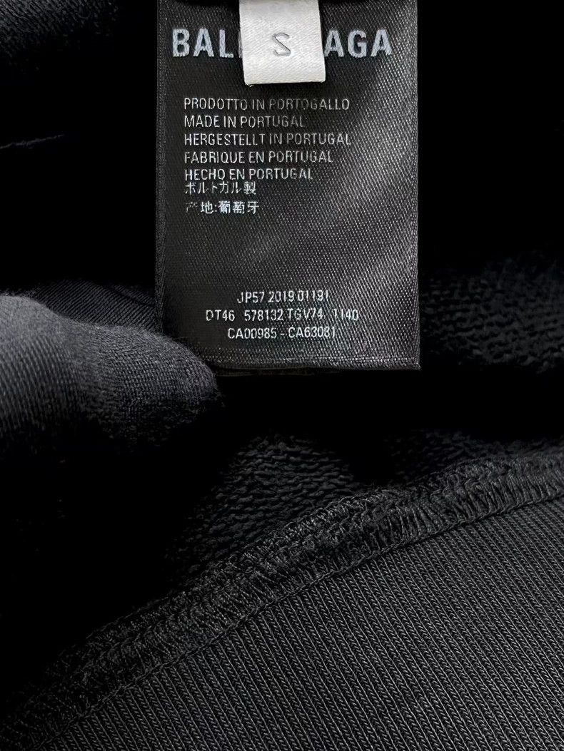 Balenciaga Balenciaga Black washing to make old double B-lock letter Size US S / EU 44-46 / 1 - 6 Thumbnail