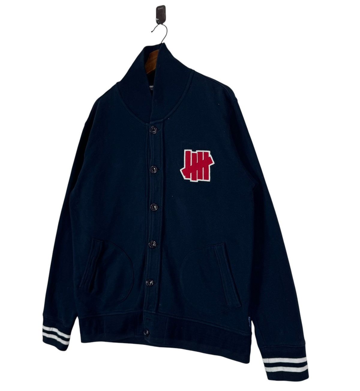 Undefeated VINTAGE UNDEFEATED BRAND VARSITY COTTON SWEATER Size US L / EU 52-54 / 3 - 2 Thumbnail