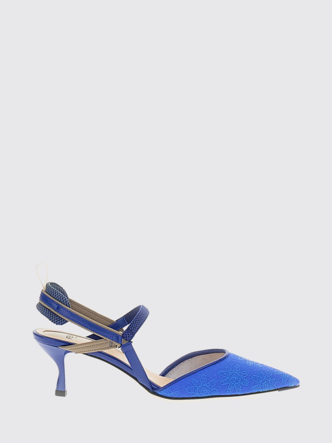 Fendi Fendi Pump Woman Blue Size US 8.5 / IT 38.5 - 1 Thumbnail