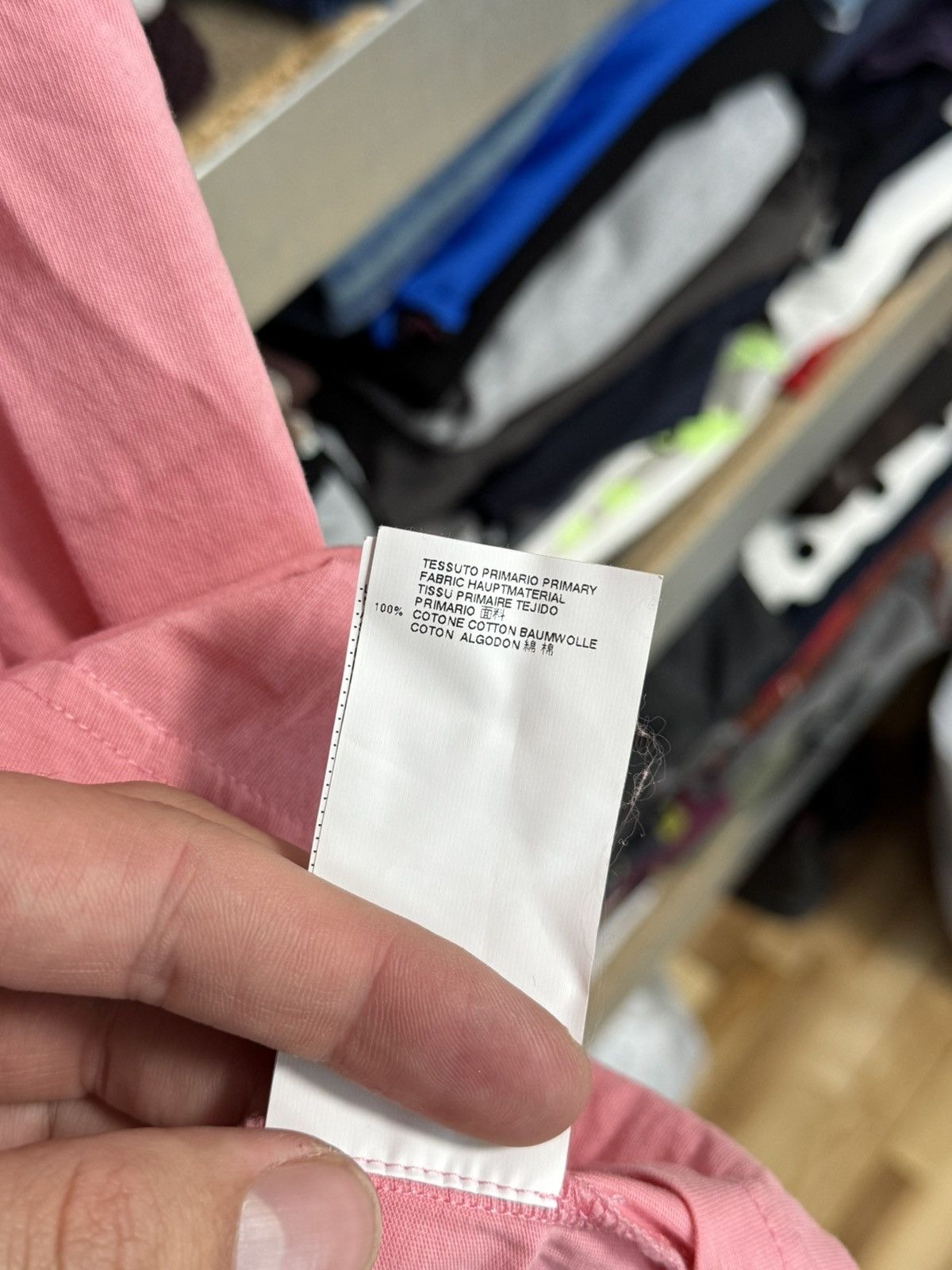 Vivienne Westwood Vivienne Westwood Man Orb Logo T-Shirt Light Pink Size M Size US M / EU 48-50 / 2 - 6 Thumbnail