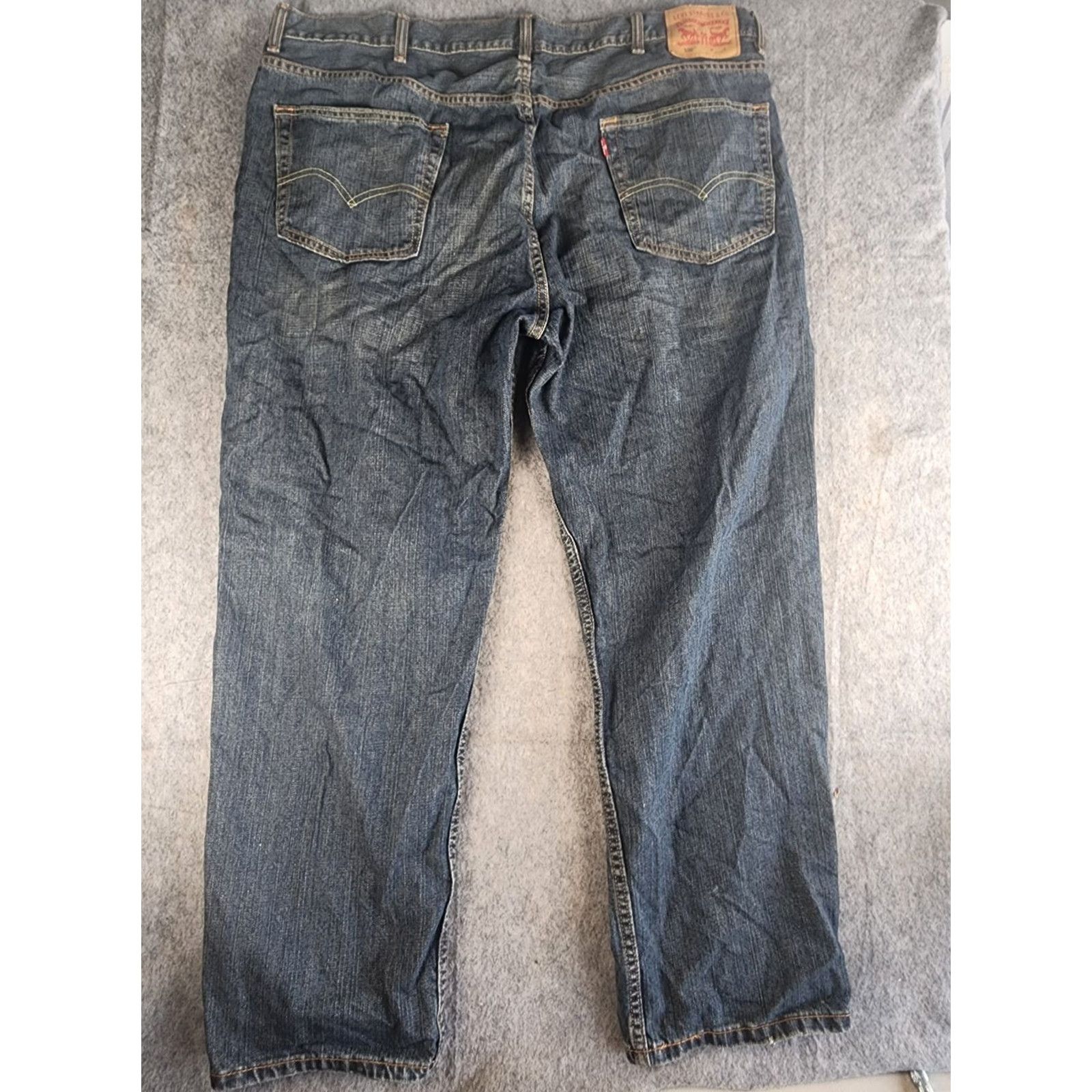 Levi's Levi's 550 Jeans Straight Legacy 42x30 Denim Medium Blue Jeans Pants Mens Regular 5-Pocket Classic American Vintage? Size US 42 / EU 58 - 7 Thumbnail