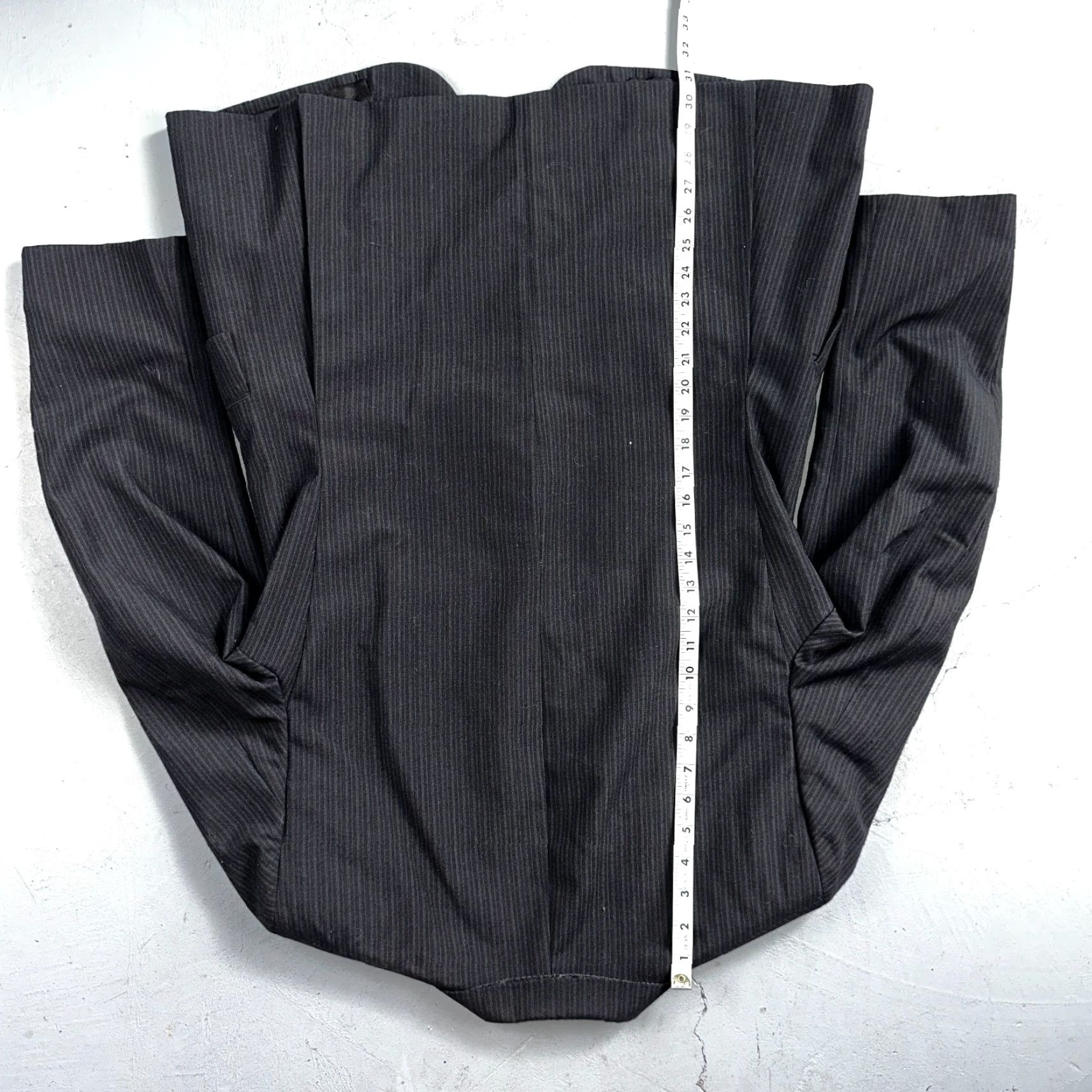 American Trench VINTAGE American Trend Mens 3 Piece Suit Jacket Coat Pants Vest 1970s Rockabilly Black Size 42 Size 42R - 6 Thumbnail