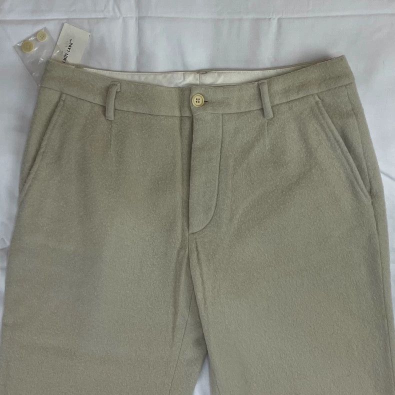 Helmut Lang HELMUT LANG size44 Gray wool suit pants Size 44S - 3 Thumbnail