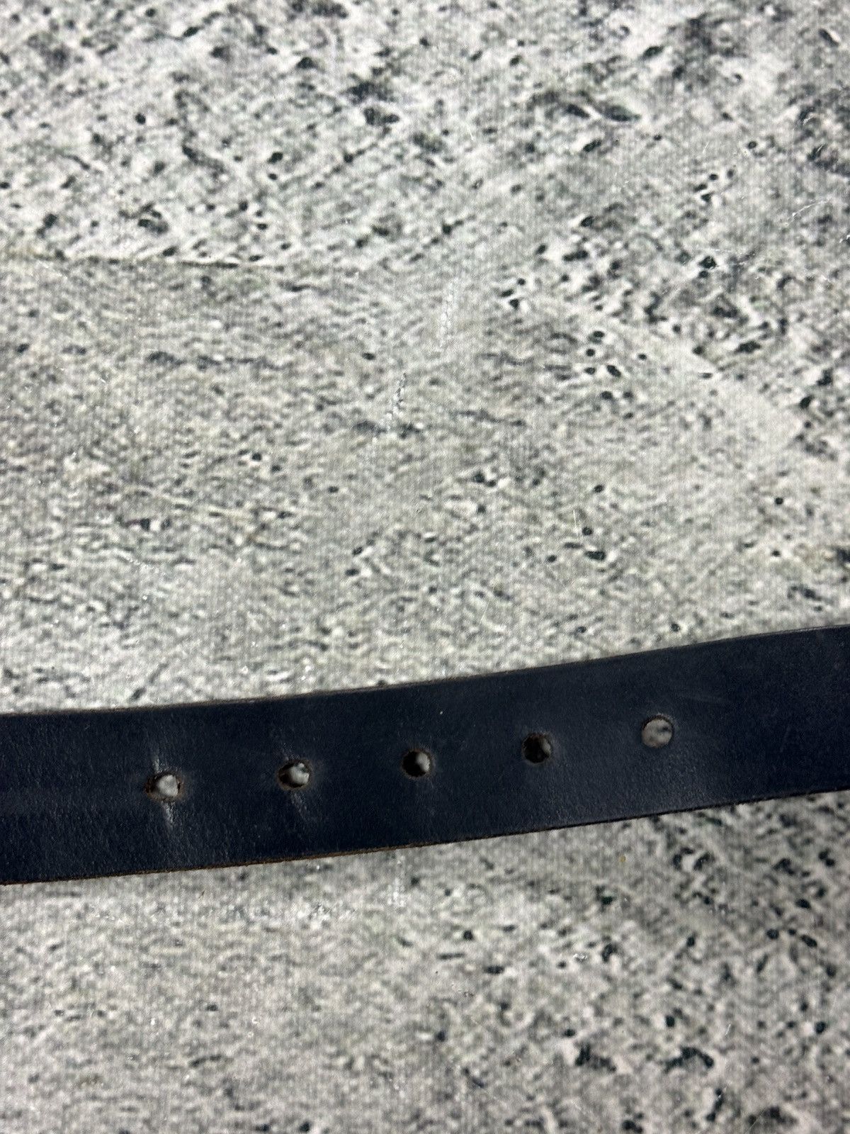 Diesel Diesel leather belt big buckle Y2K black basic gold silver Size 40 - 6 Thumbnail
