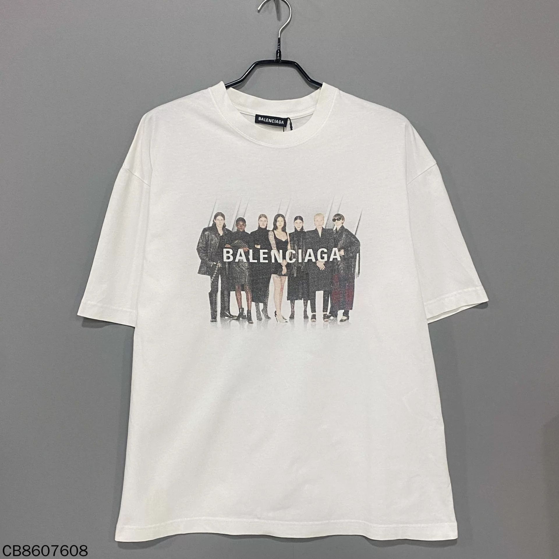 Balenciaga Balenciaga Band Portrait Logo Short Sleeve XS Size US XS / EU 42 / 0 - 1 Thumbnail