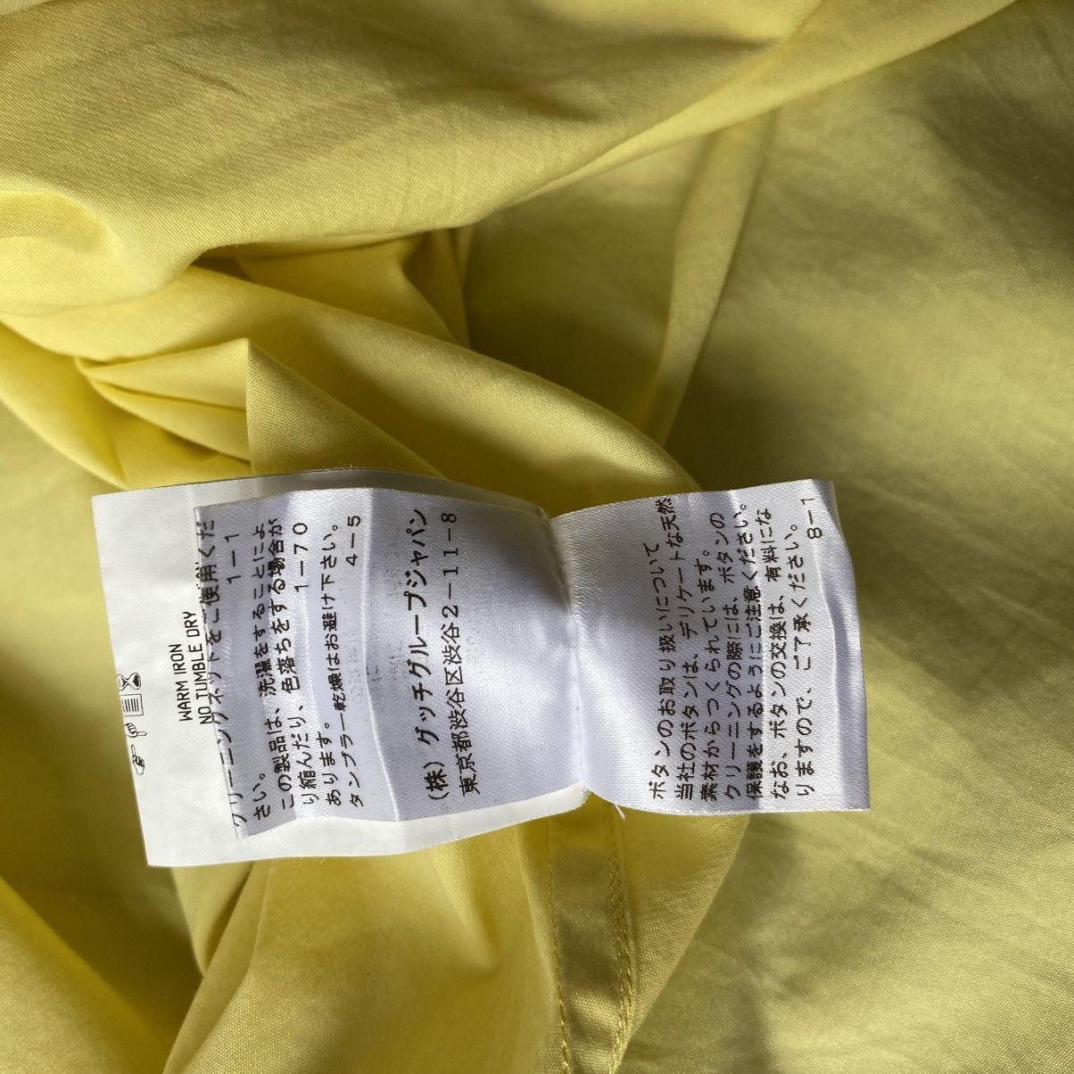 Yves Saint Laurent Yves Saint Laurent Yellow Sleeveless Tie-Front Blouse Size S / US 4 / IT 40 - 18 Thumbnail