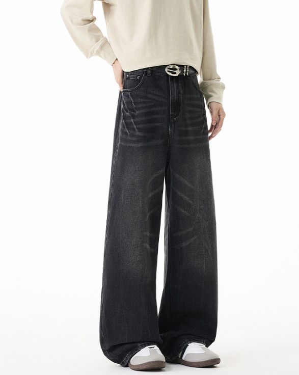 Japanese Brand American Cleanfit Whiskered Distressed Jeans Size US 32 / EU 48 - 2 Thumbnail