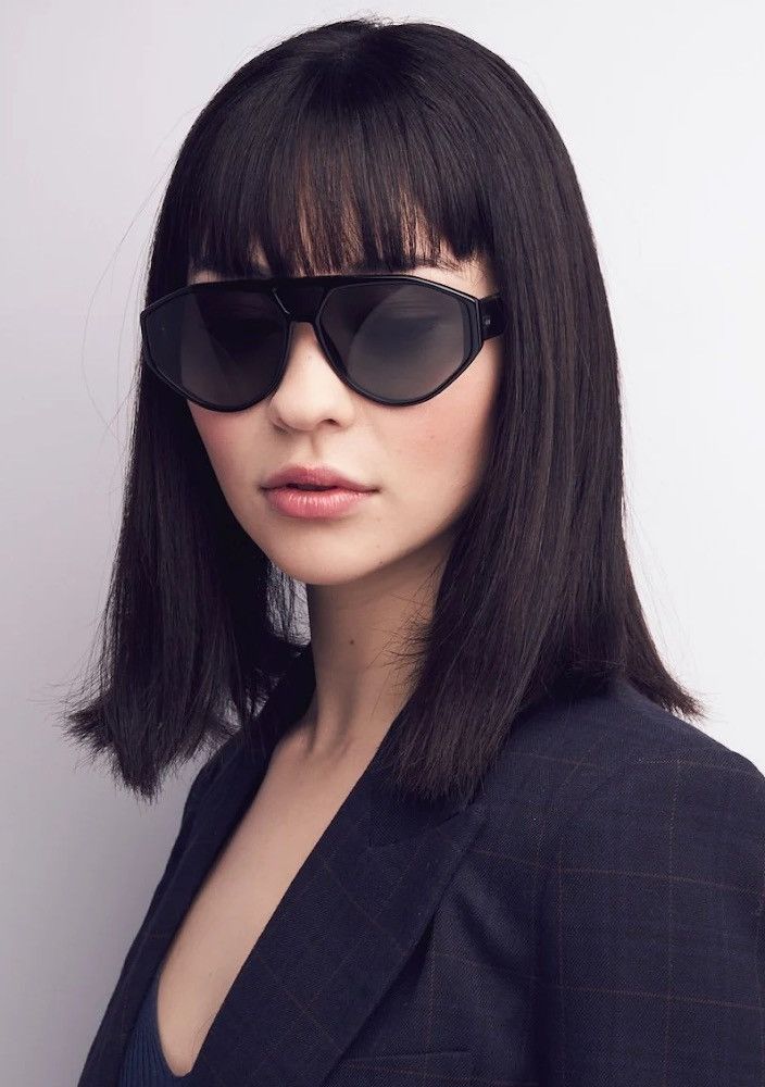 Christian Dior Monsieur × Dior Dior Clan 8071I UNISEX Black Aviator Sunglasses 61-14-150 Size ONE SIZE - 13 Thumbnail