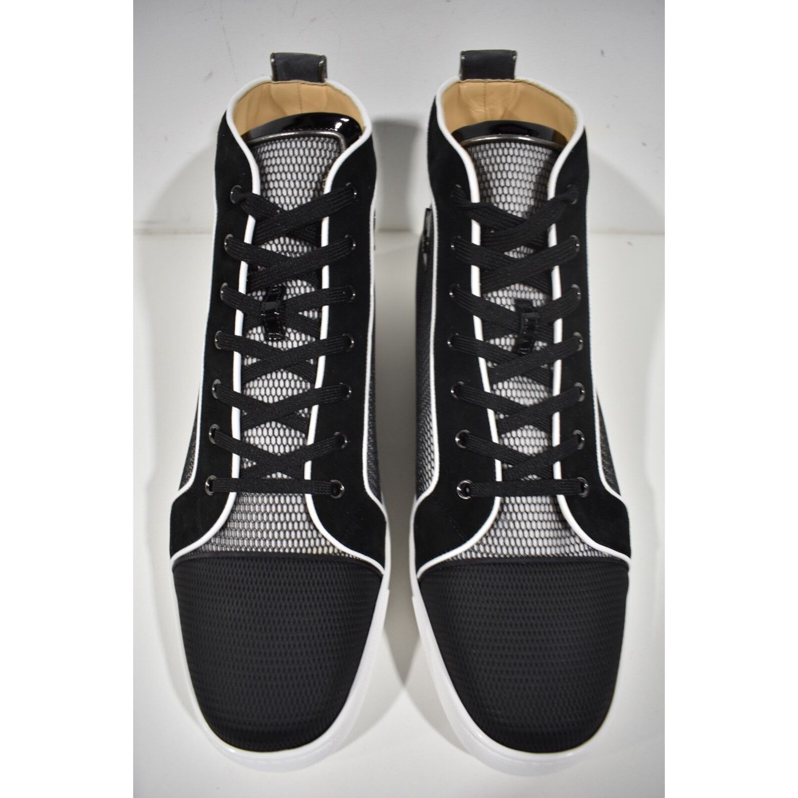 Christian Louboutin Christian Louboutin Louis Orlato Flat Black Grey White Size US 15 / EU 48 - 8 Thumbnail