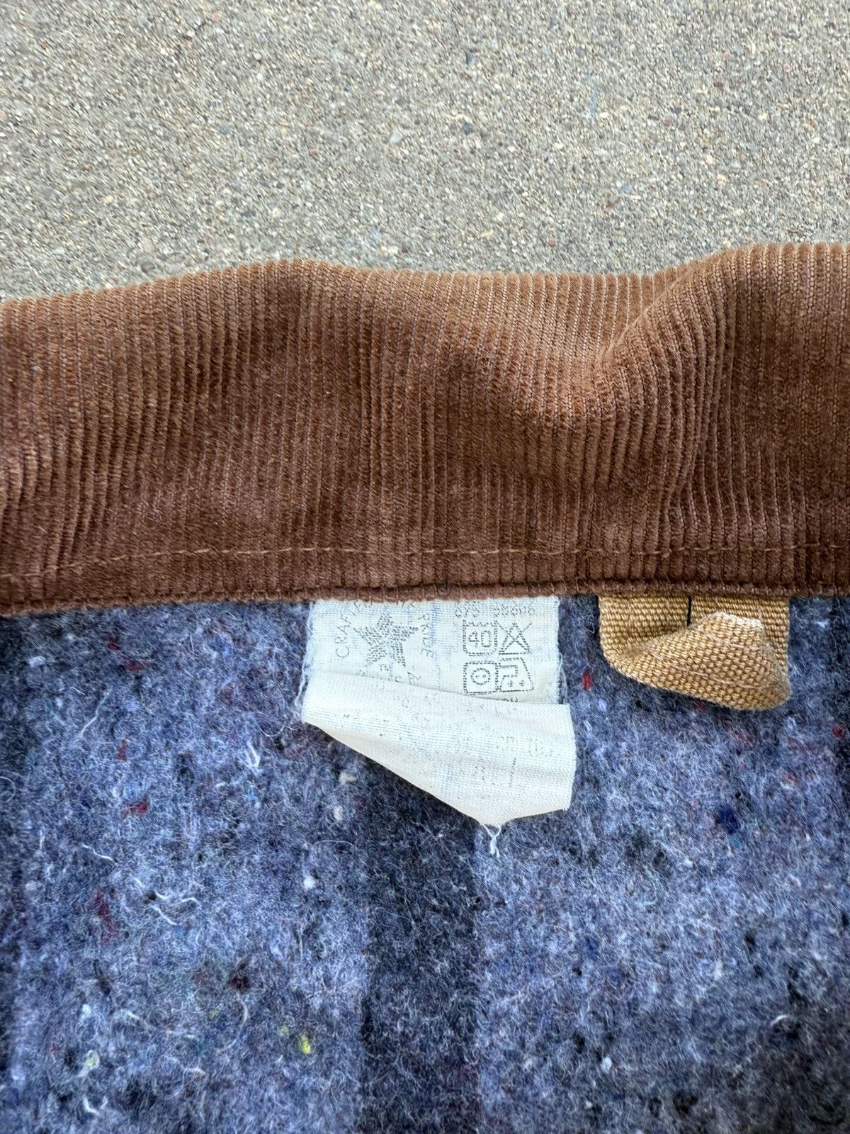 Carhartt × Vintage 1990s Carhartt Blanket Lined Chore Coat Size US XL / EU 56 / 4 - 7 Thumbnail
