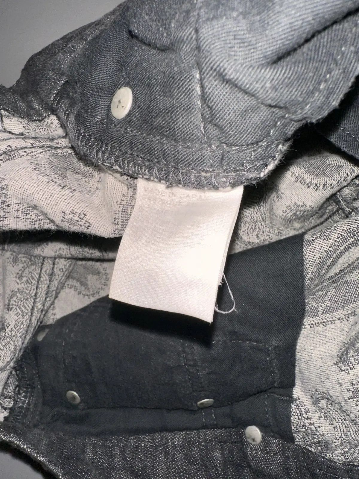 Issey Miyake Archive Issey Miyake SS2011 Circle Embroidery Jaquard Denim Size US 32 / EU 48 - 5 Thumbnail