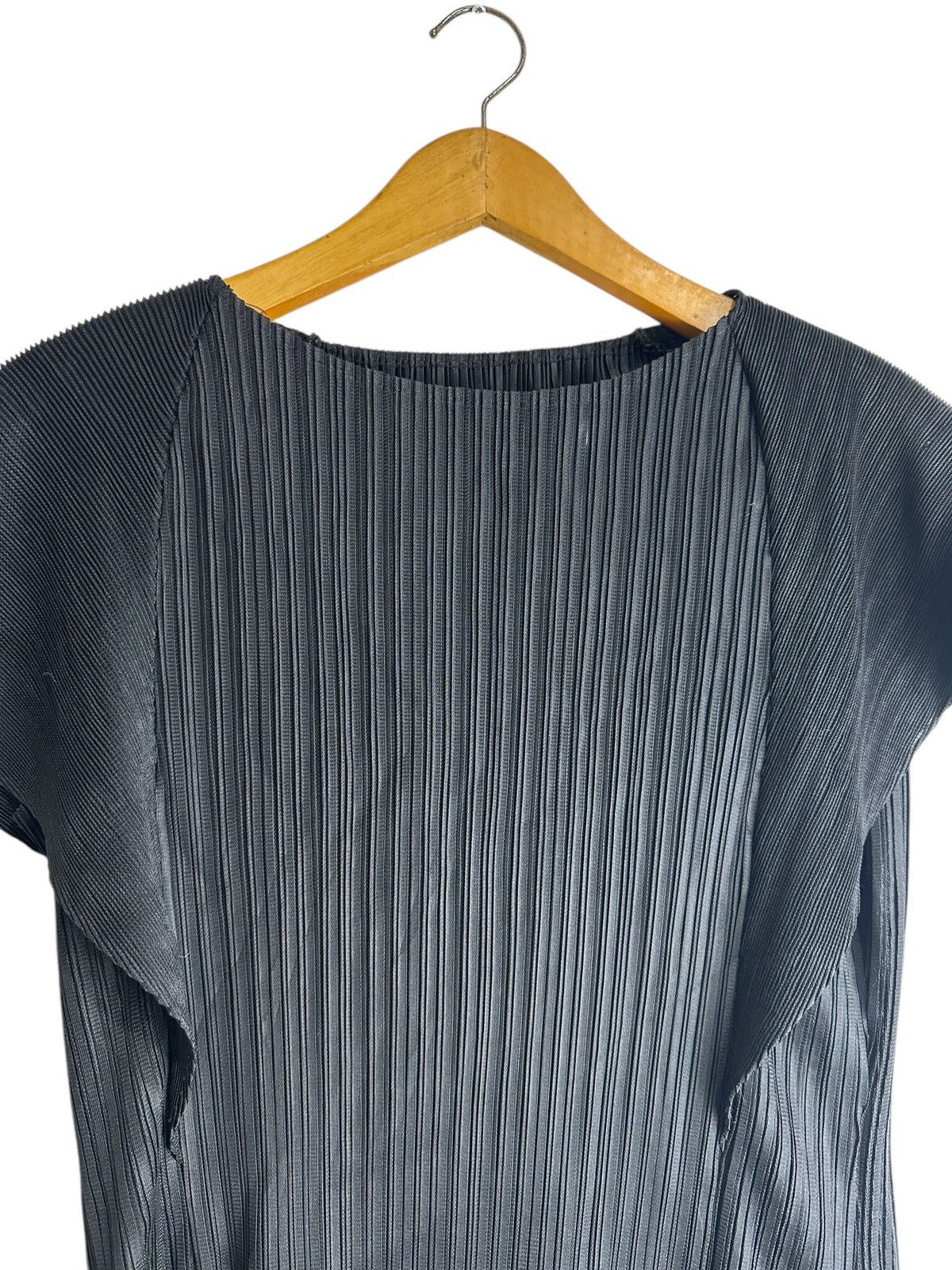 Issey Miyake 2000s PLEATSME UNDEFINED PLEATES DOUBLE SLEEVE ISSEY STYLE Size M / US 6-8 / IT 42-44 - 5 Thumbnail