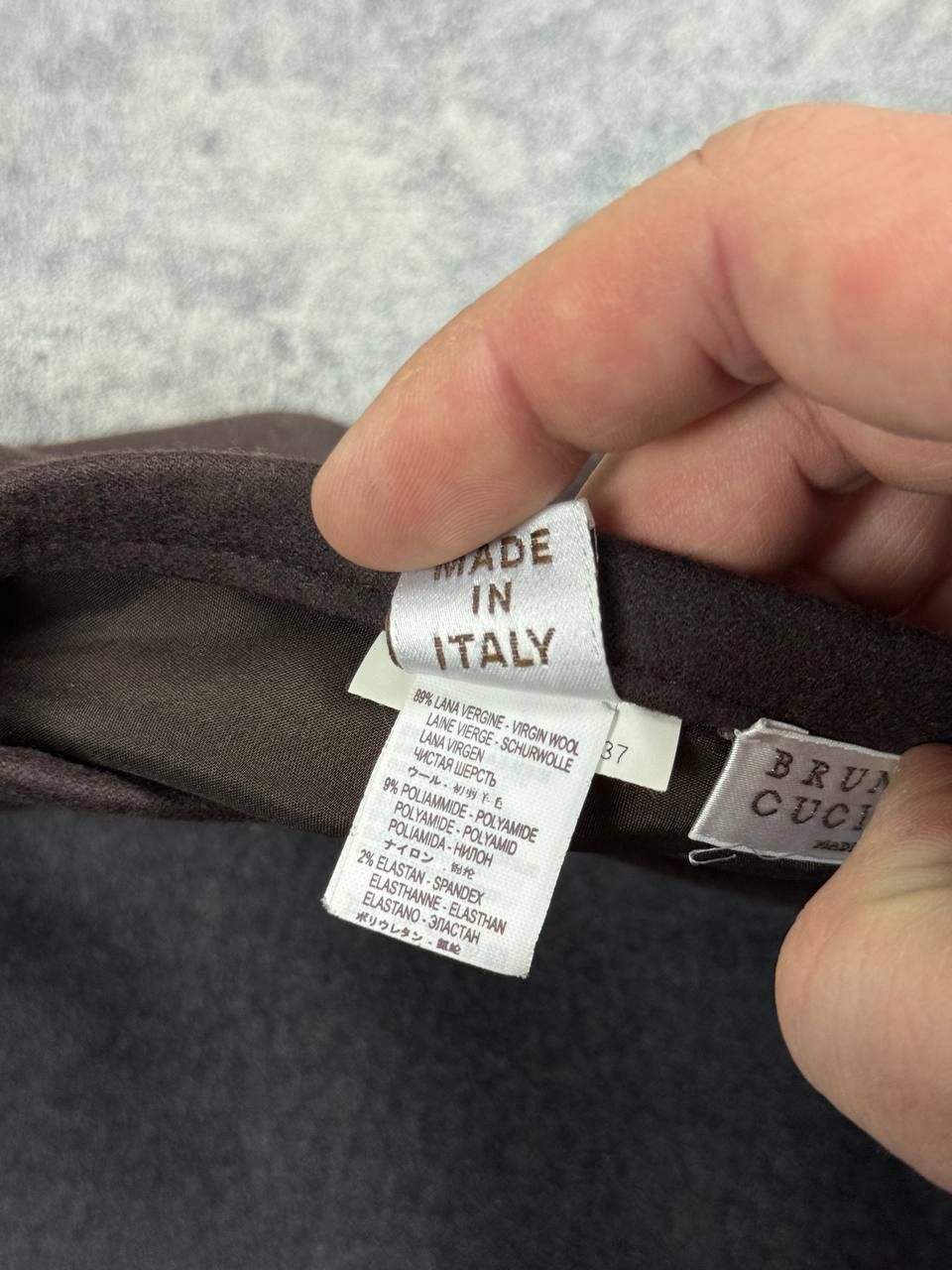 Brunello Cucinelli Brunello Gucinelli Cotton Pencil Skirt Size 27" / US 4 / IT 40 - 11 Thumbnail