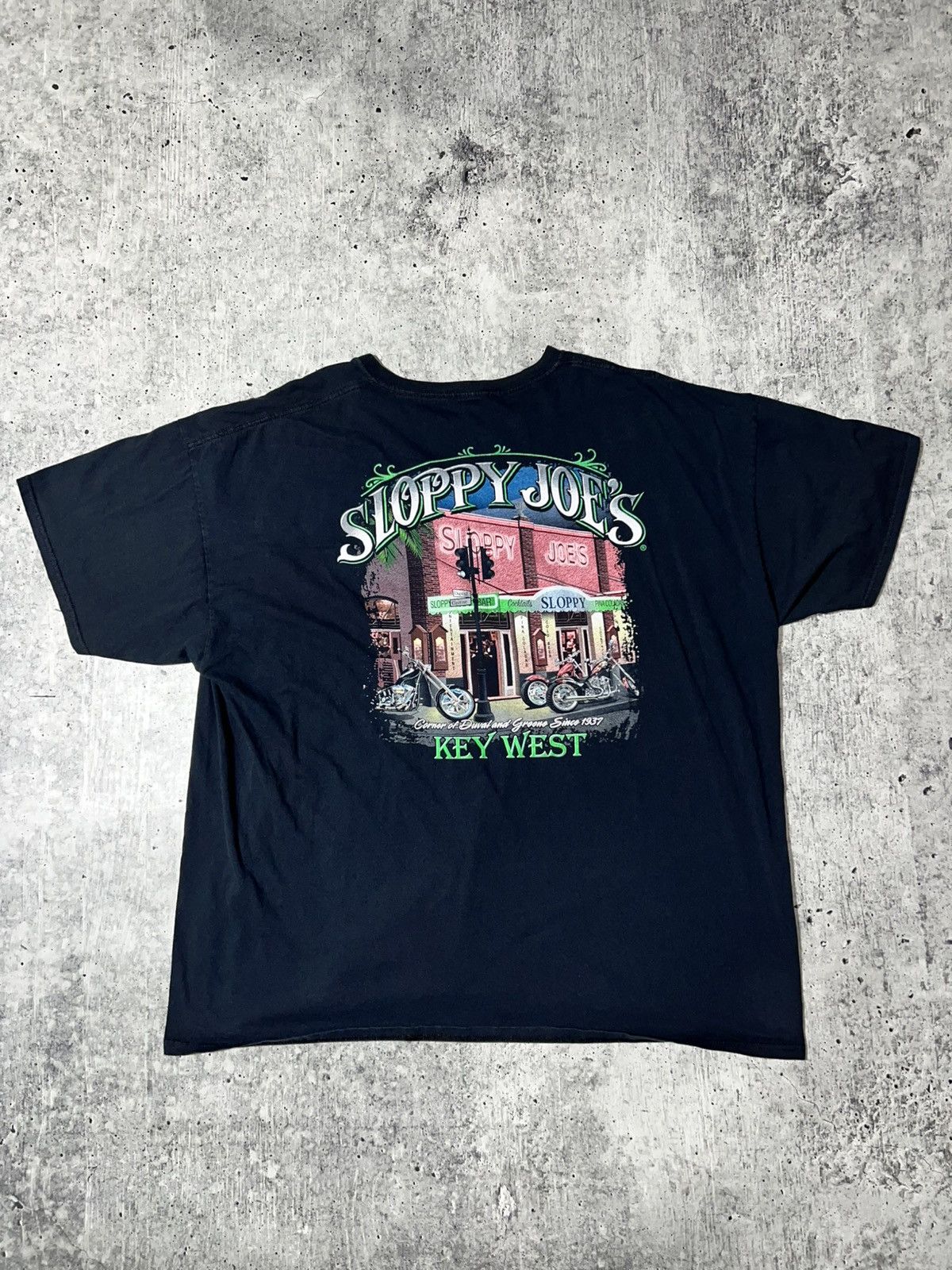 Other Vintage Y2K Sloppy Joe’s Graphic Tee Size US XL / EU 56 / 4 - 1 Thumbnail