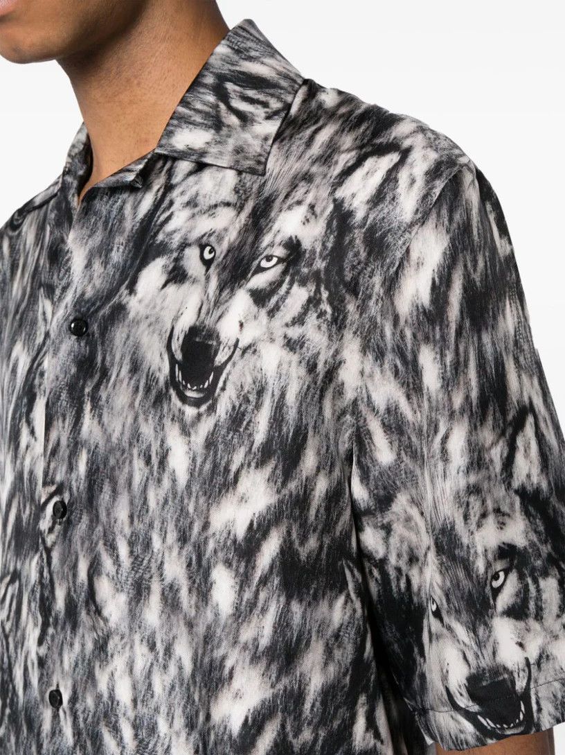Amiri o1y0525 Patterned Shirt in Black/White Size US S / EU 44-46 / 1 - 2 Thumbnail