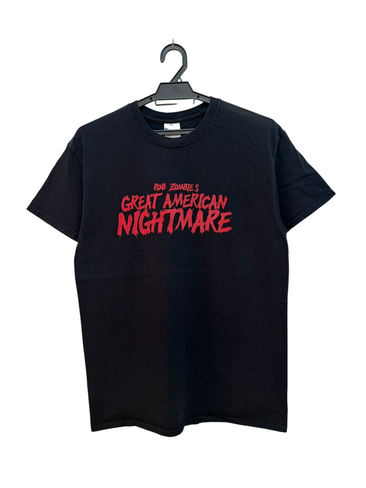 Band Tees ROB ZOMBIES GREAT AMERICAN NIGHTMARE GILDAN INDUSTRIAL METAL Size US M / EU 48-50 / 2 - 1 Thumbnail