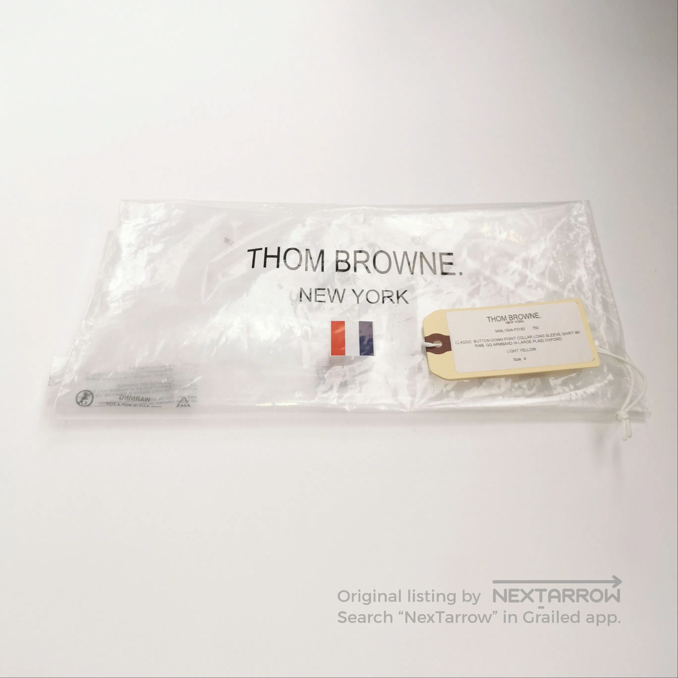 Thom Browne Thom Browne Cotton Plaid Button. Size US XL / EU 56 / 4 - 1 Thumbnail
