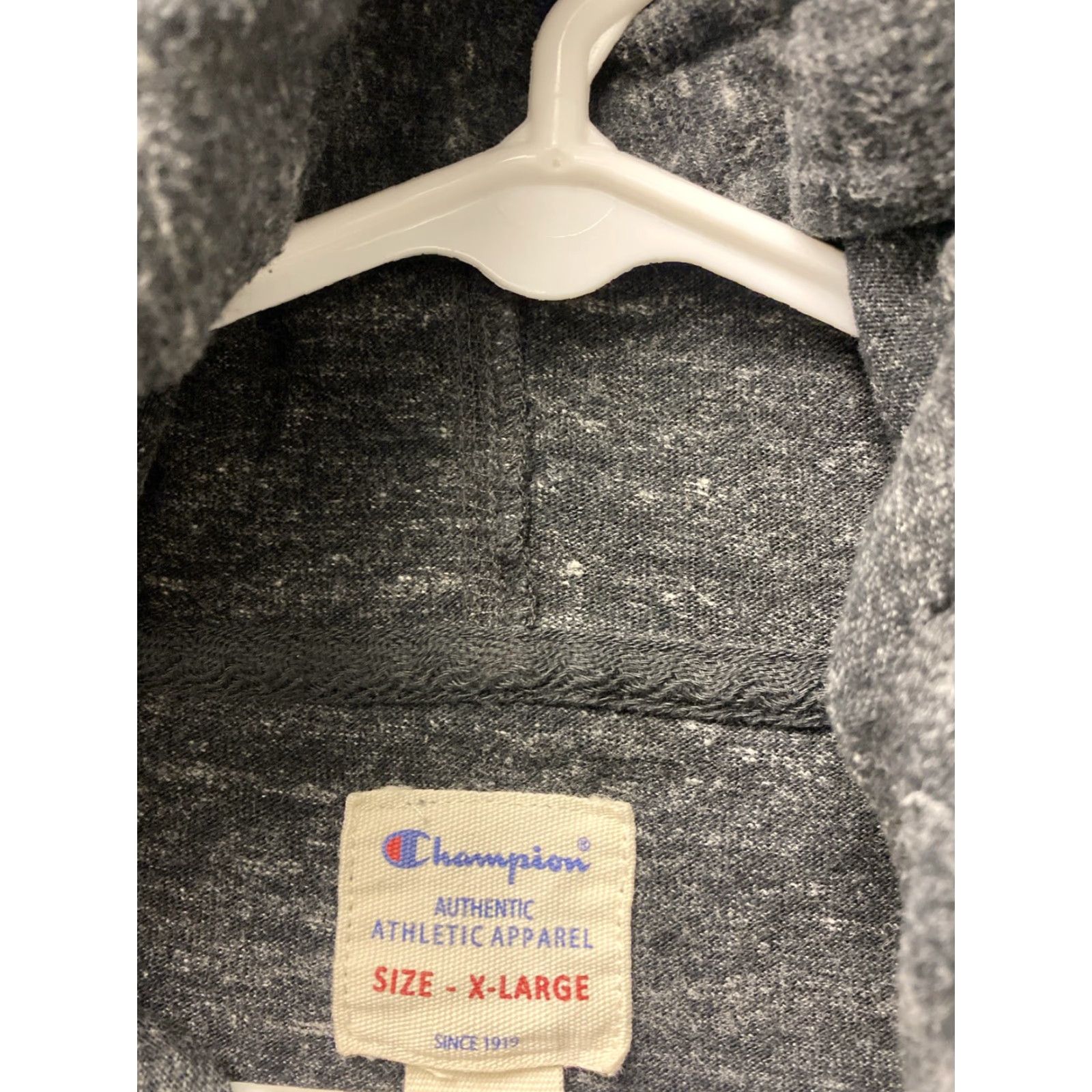 Champion Champion pullover hoodie Athletic Fit Gray Women / 109-57 Size L / US 10 / IT 46 - 3 Thumbnail