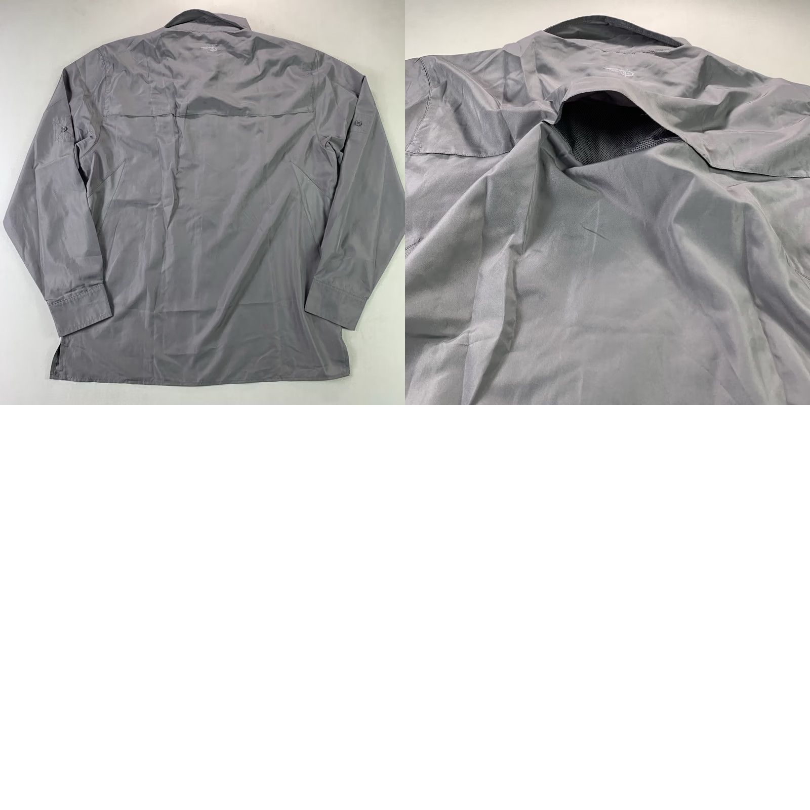 Alife Reel Life Fishing Shirt Men Large Gray Long Sleeve Button-Up NWT Elite Angler Button-Up Shirt Size US L / EU 52-54 / 3 - 8 Thumbnail