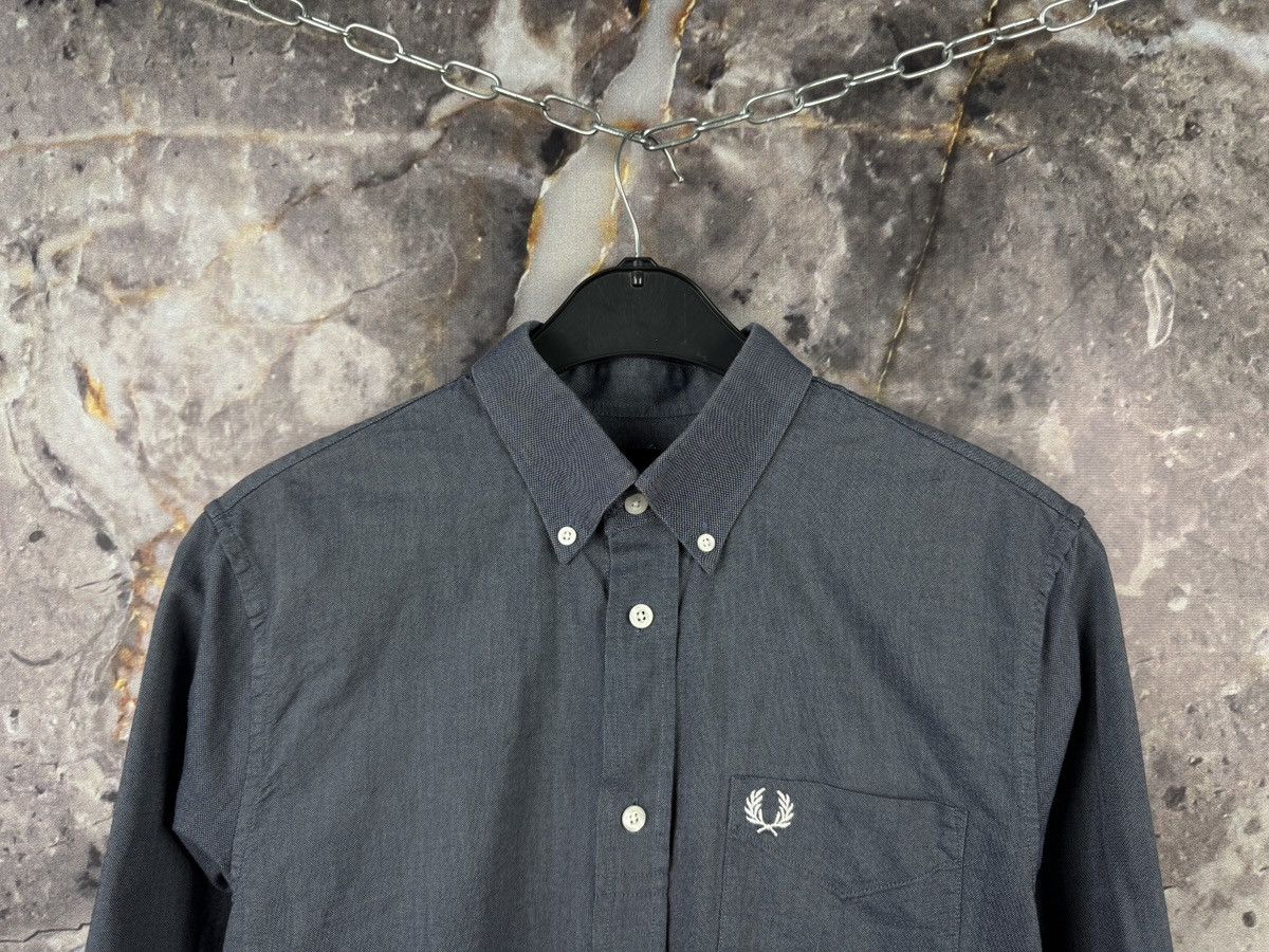 Fred Perry Men’s Fred Perry Shirt Button Up Long Sleeve Size Medium Size US M / EU 48-50 / 2 - 2 Thumbnail