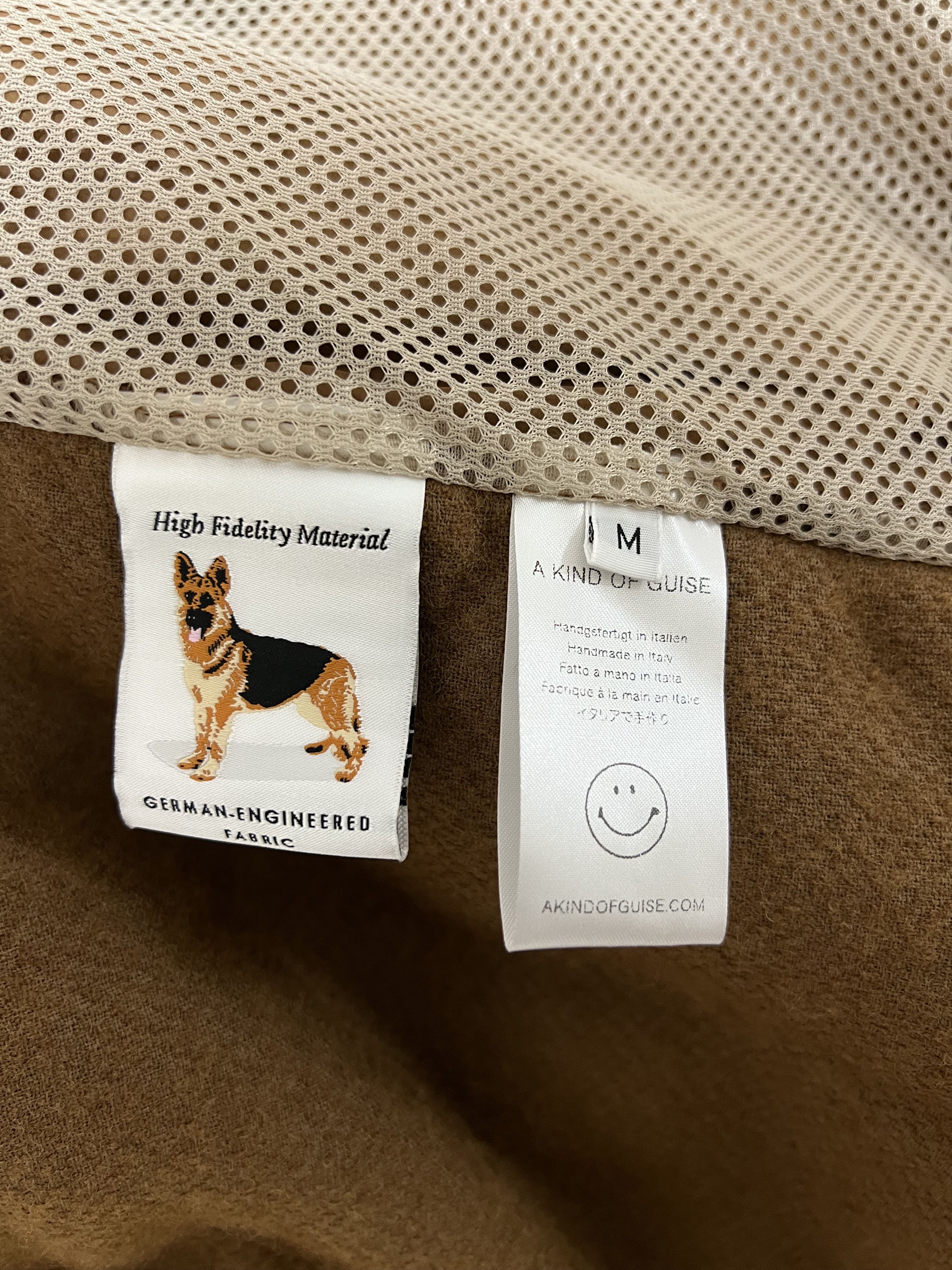 A Kind Of Guise 💚 AW23 A Kind Of Guise Floki Fleece Jacket Caramel NEW Size US M / EU 48-50 / 2 - 12 Thumbnail