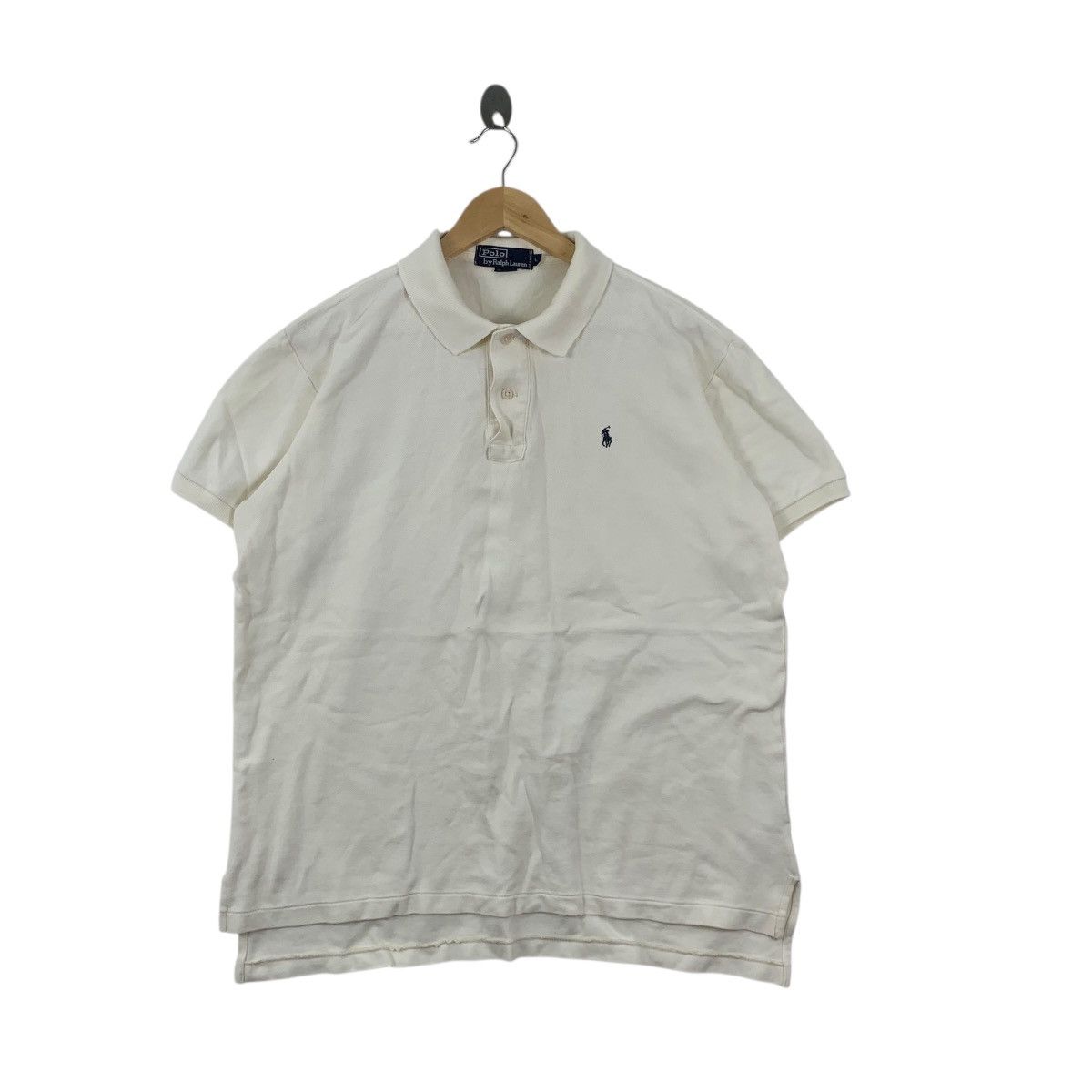 Polo Ralph Lauren Vintage POLO RALPH LAUREN Small Pony Baggy Tee Shirt Top Size L / US 10 / IT 46 - 3 Thumbnail