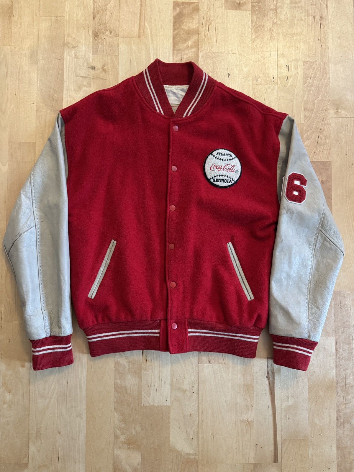 Coca Cola × Vintage Vintage 1991 Coca cola varsity Size US M / EU 48-50 / 2 - 1 Thumbnail