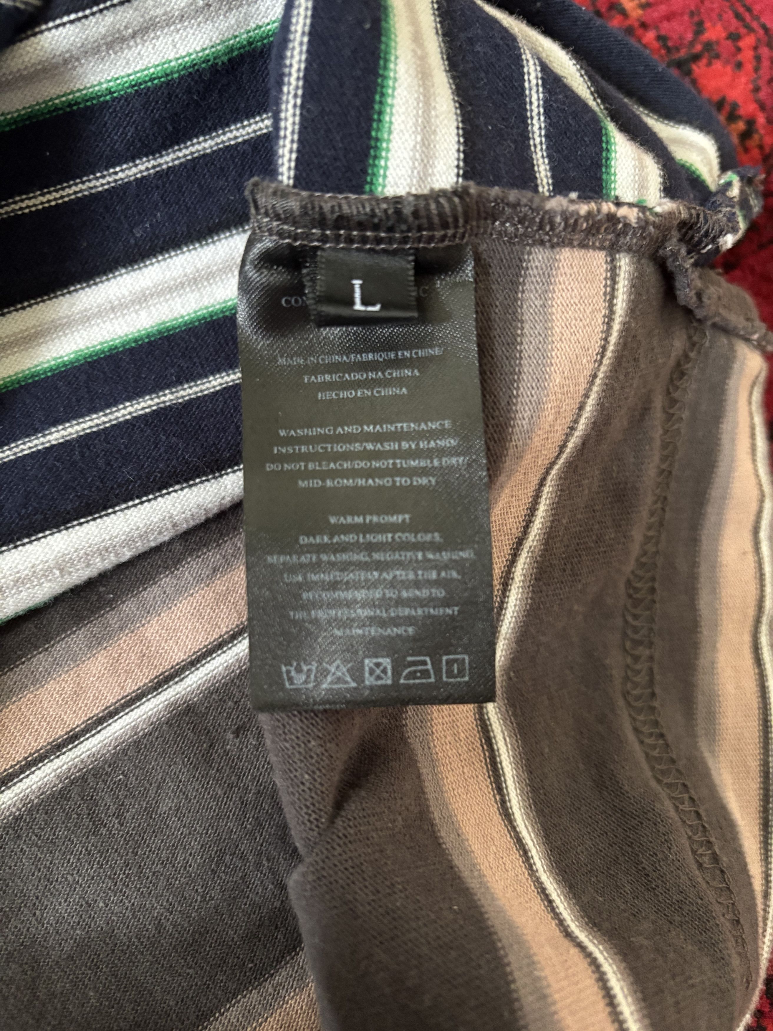 Aris Tatalovich Aris tatalovich stripe tee Size US L / EU 52-54 / 3 - 3 Thumbnail
