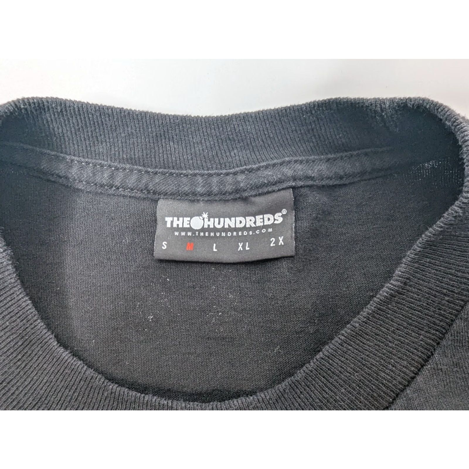 The Hundreds VINTAGE The Hundreds Power Corrupts Long Sleeve T-Shirt M Black Cotton Logo Mens Size US M / EU 48-50 / 2 - 7 Thumbnail