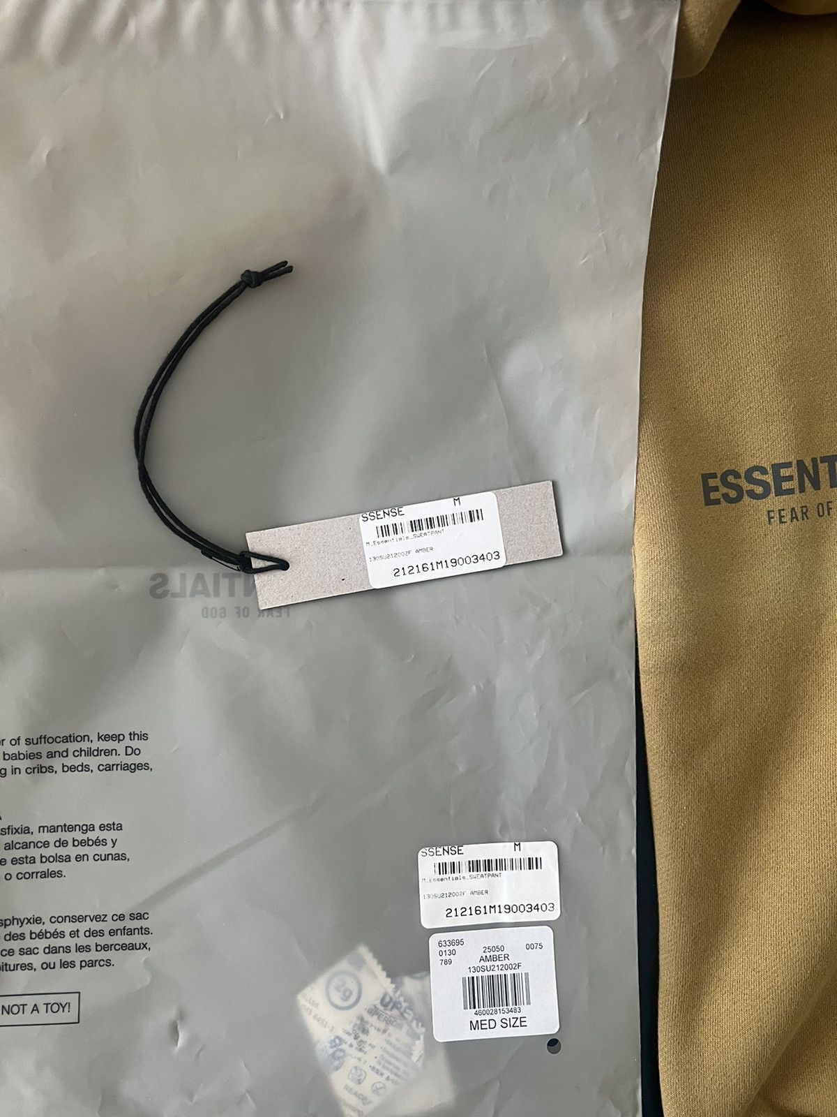 Essentials Amber essentials cuffed sweatpants fw21 Size US 32 / EU 48 - 5 Thumbnail