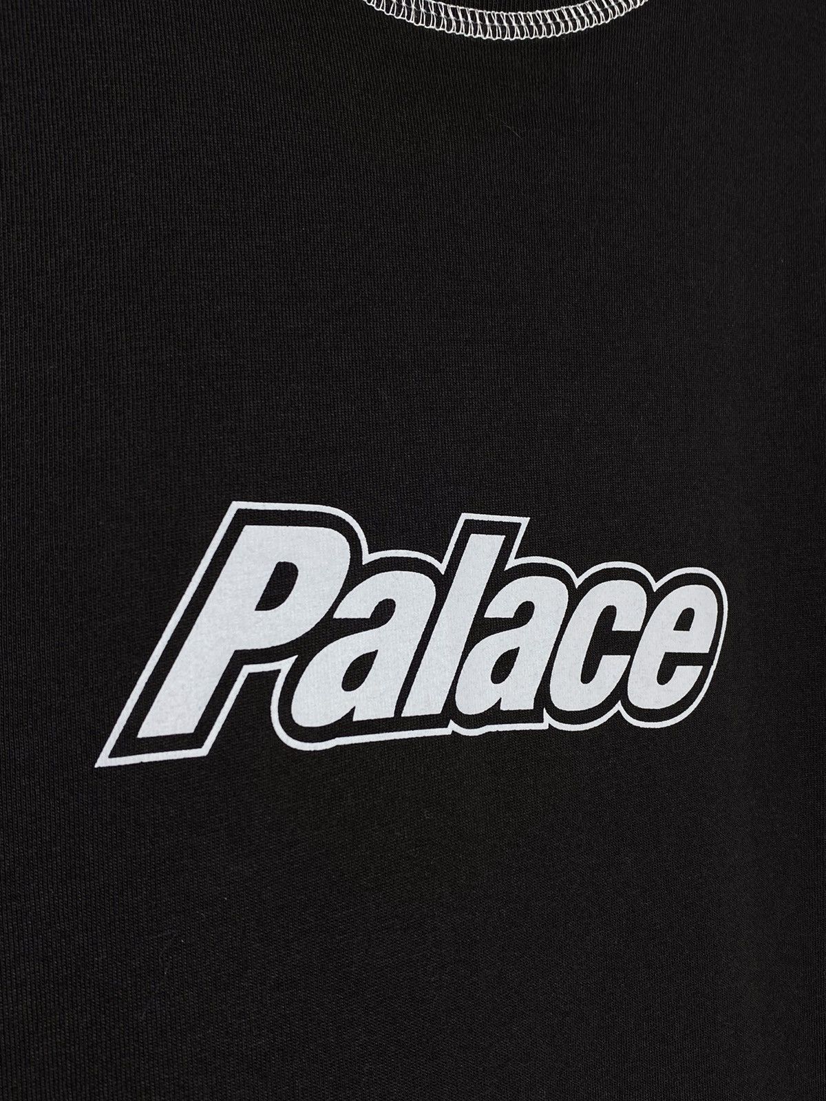 Palace 🔥 00s PALACE DOUBLE COLLAR LONGSLEEVE TECH LOGO Y2K FIT Size US S / EU 44-46 / 1 - 4 Thumbnail