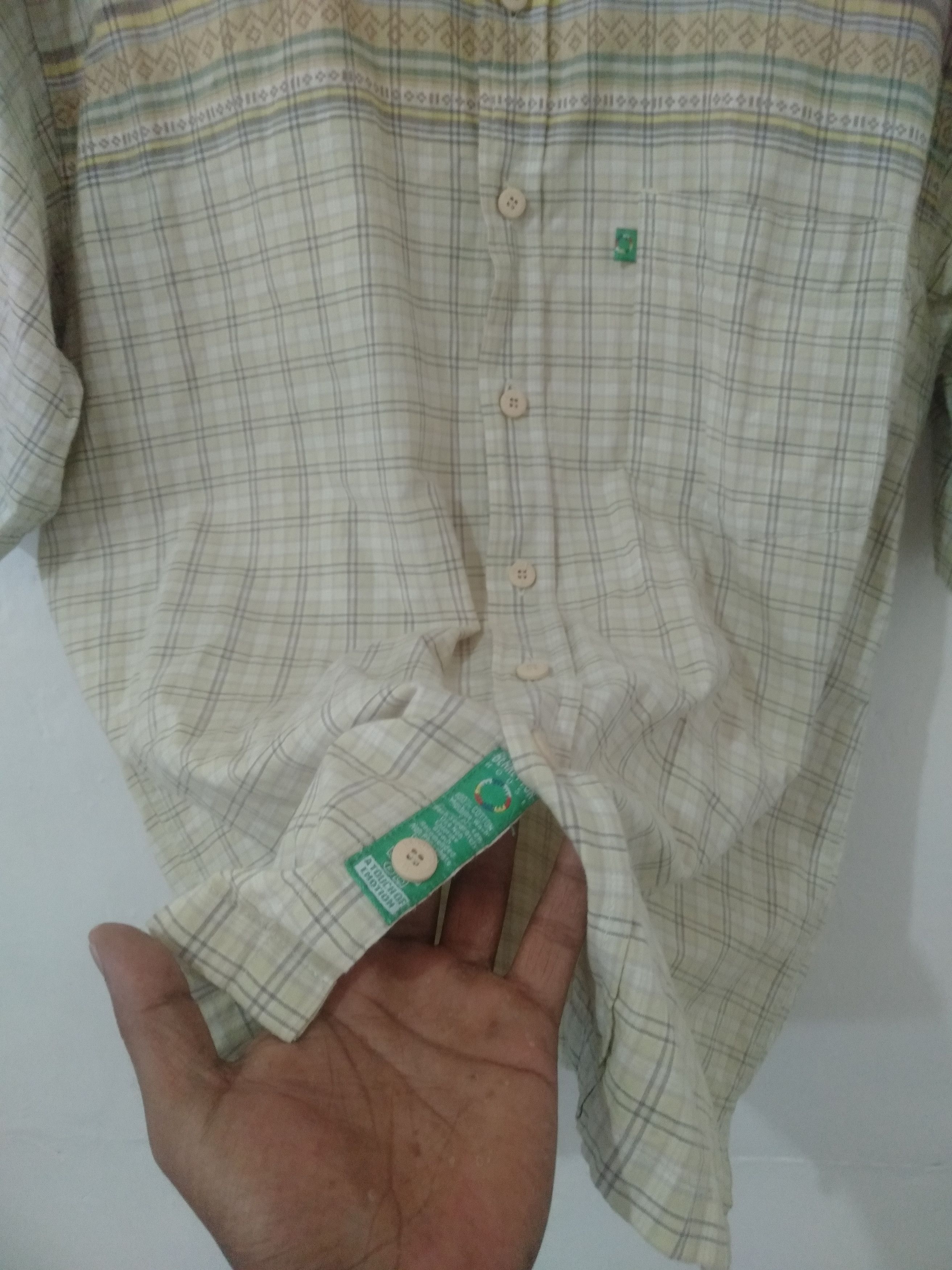 Benetton Vintage T Shirt Benetton House A Touch of Emotion Stripe Size US L / EU 52-54 / 3 - 6 Thumbnail