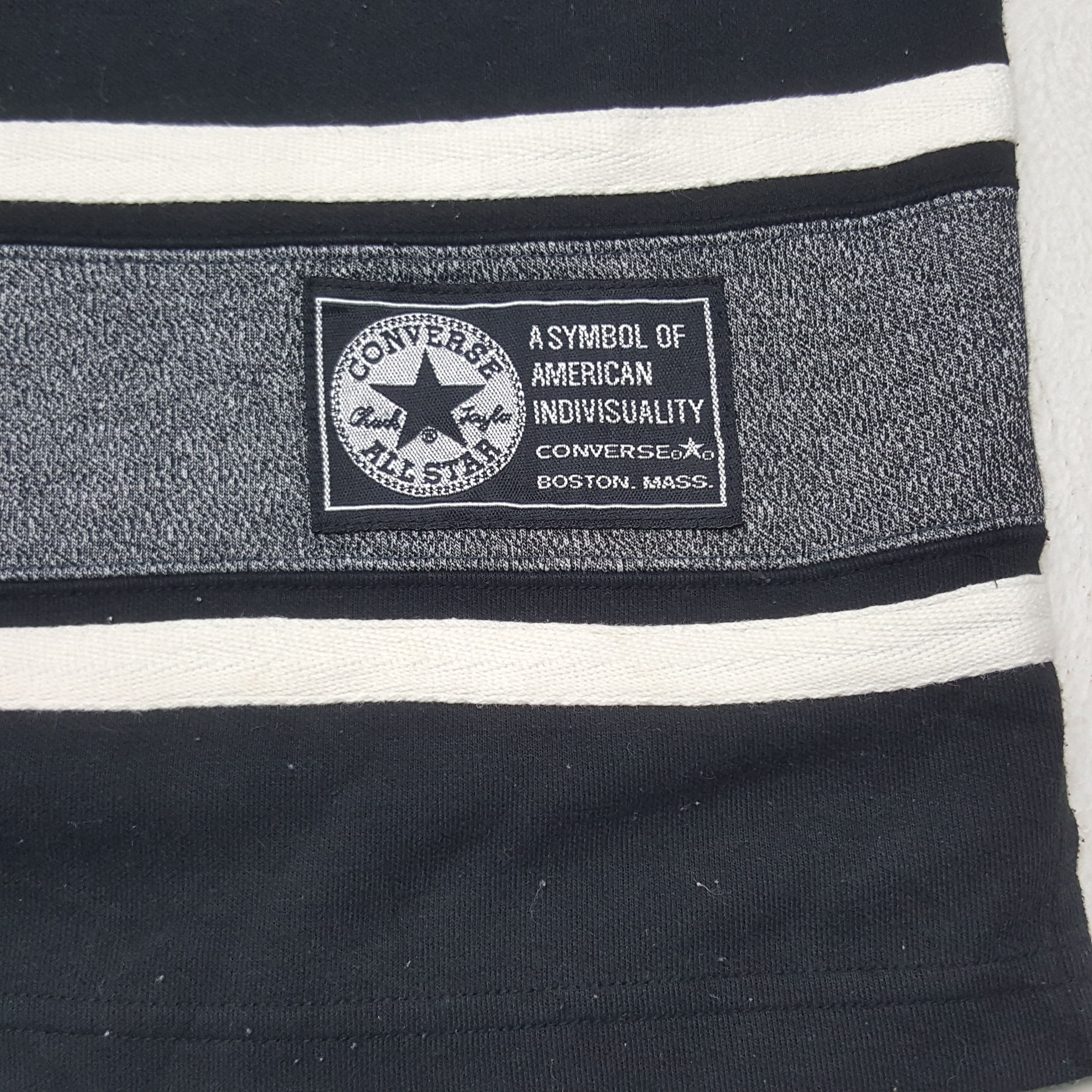 Converse × Vintage Vintage Converse American Streetwear Half Zipper Sweatshirt Size US M / EU 48-50 / 2 - 9 Thumbnail