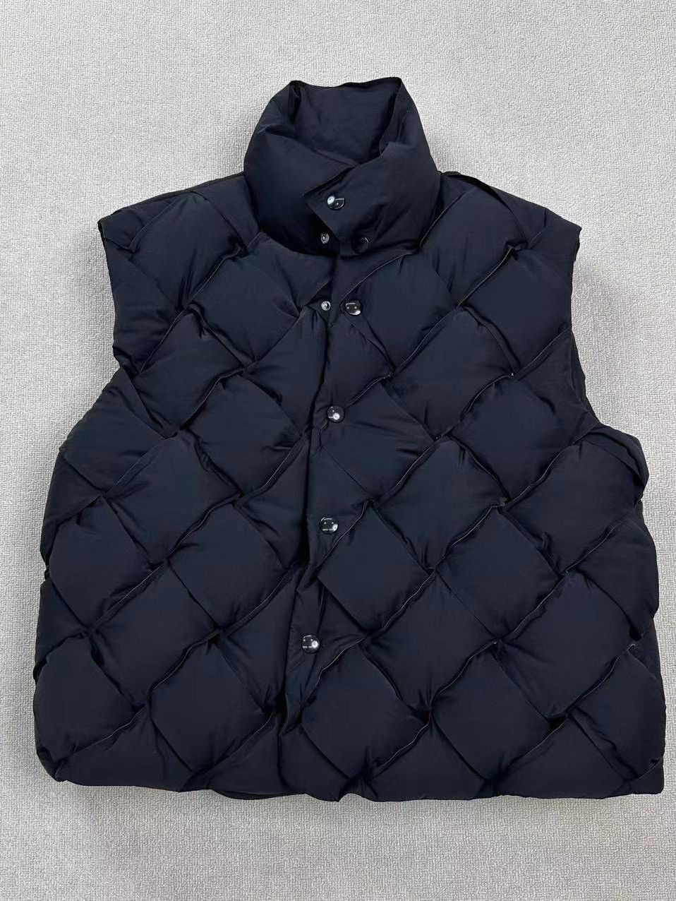 Bottega Veneta Bottega Veneta Padded Woven Vest Size S Size US S / EU 44-46 / 1 - 1 Thumbnail