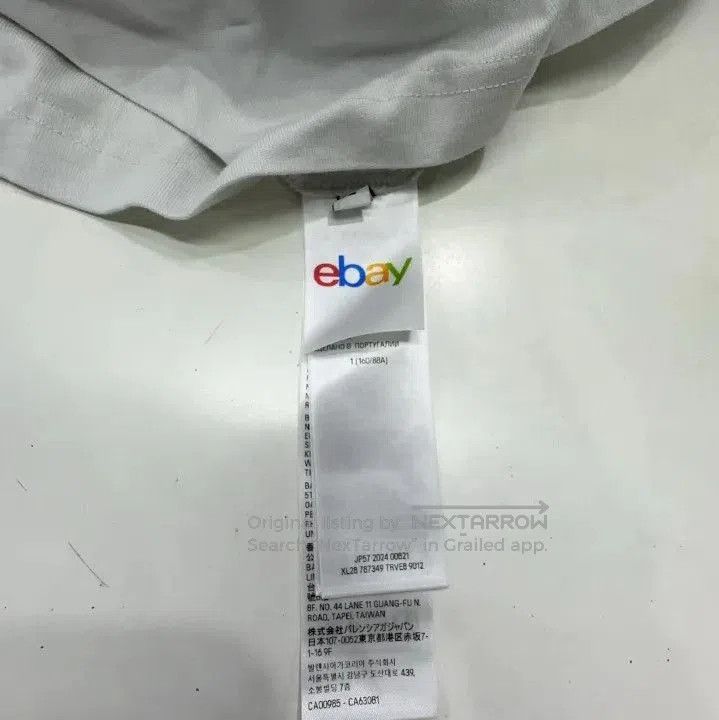 Balenciaga Balenciaga Embroidered Logo Short Sleeve T-Shirt. Size US M / EU 48-50 / 2 - 4 Thumbnail